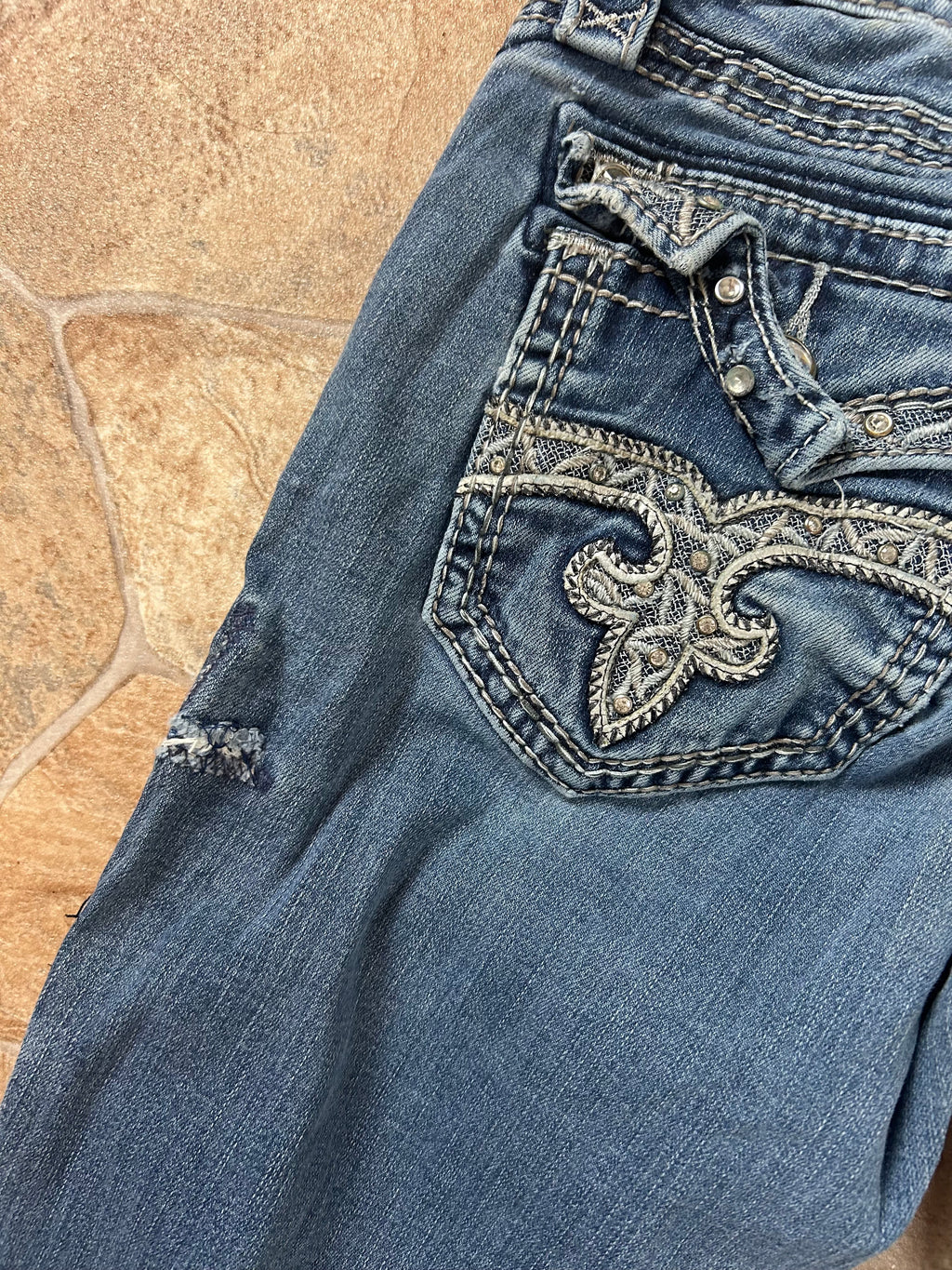Rock Revival Vintage Flared Jeans Bootcut lowwaist, XS