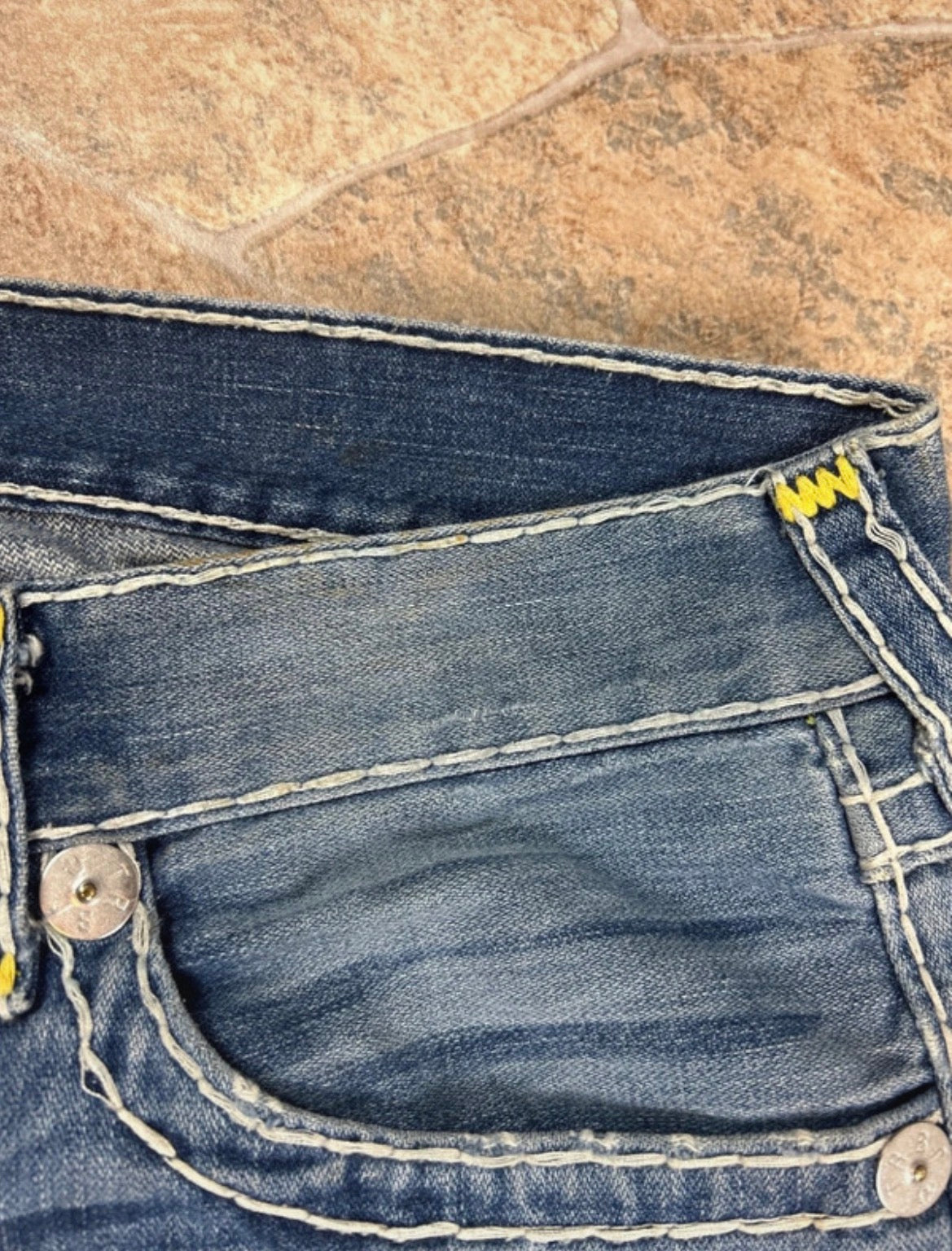 True Religion Straight Jeans Ricky Super T