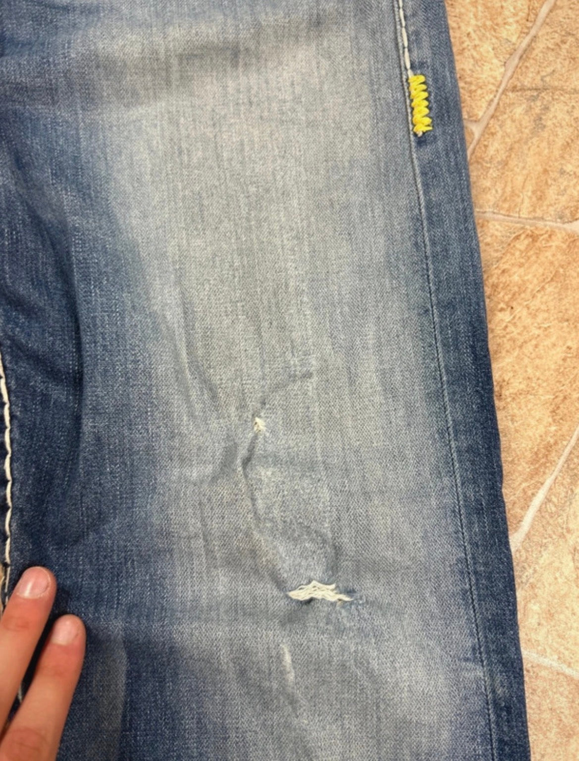 True Religion Straight Jeans Ricky Super T