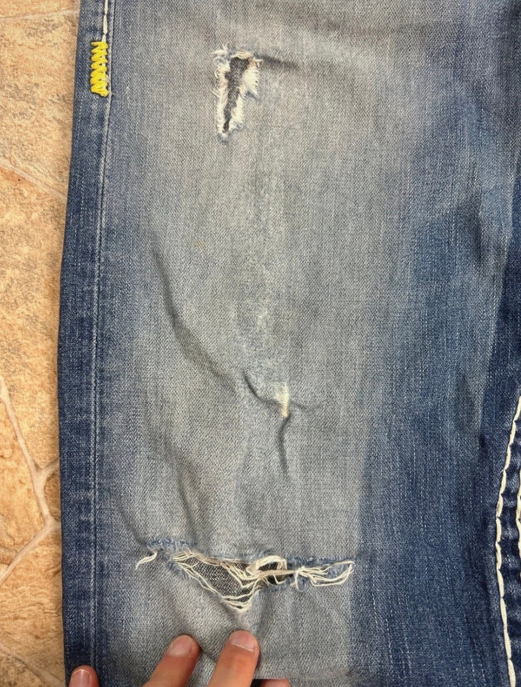 True Religion Straight Jeans Ricky Super T