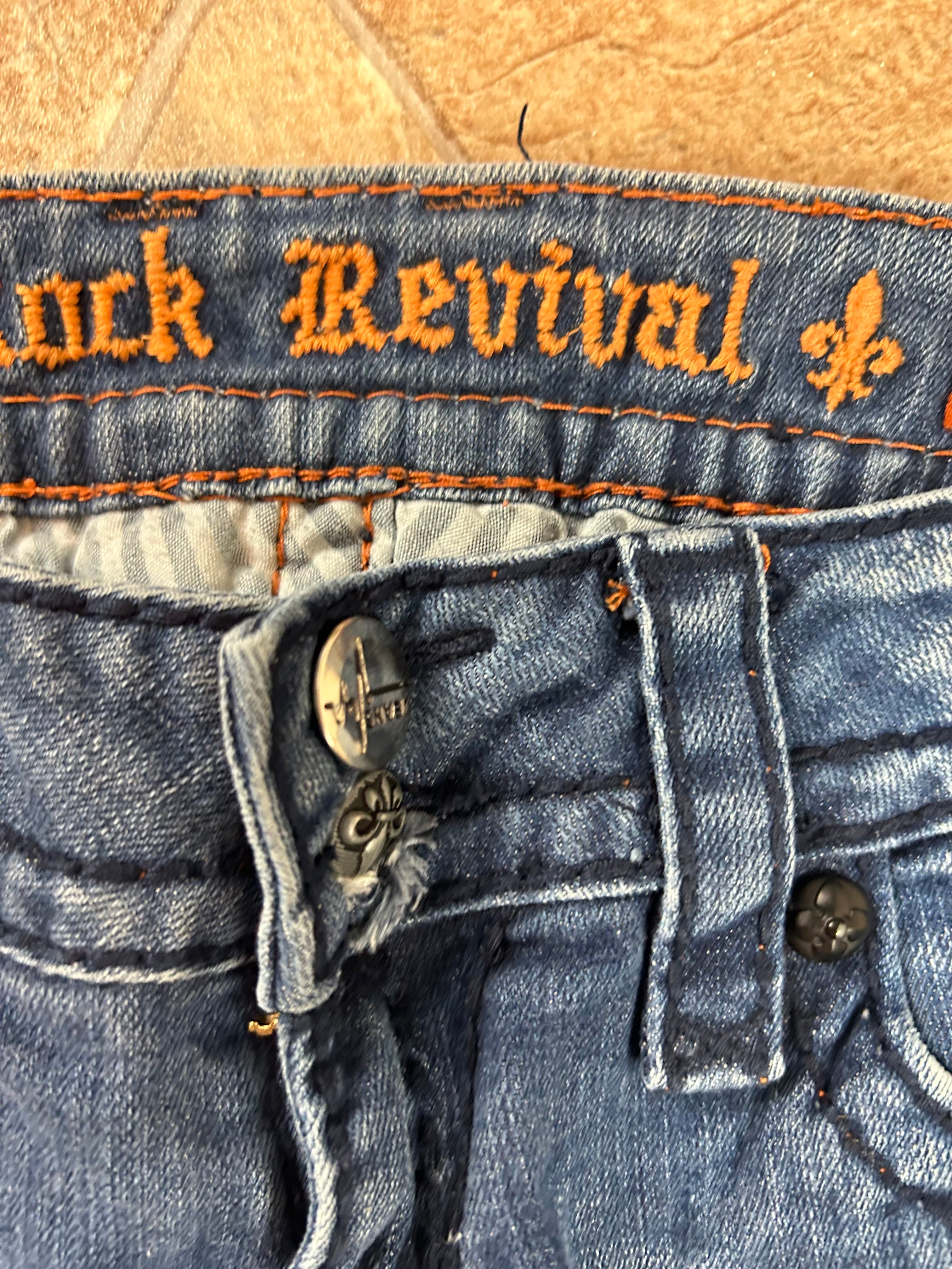 Rock Revival Vintage Flared Jeans Bootcut lowwaist, S