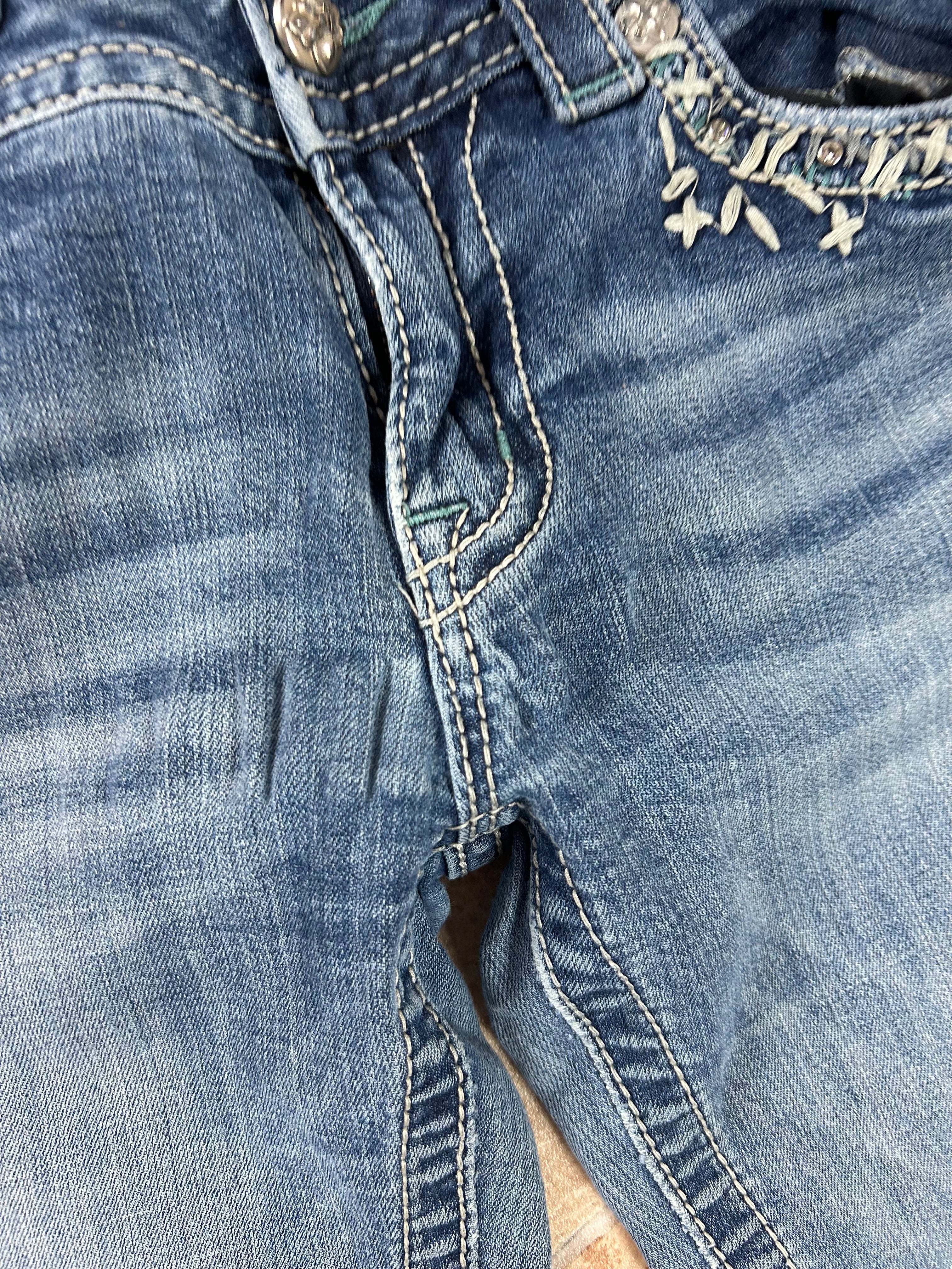 Miss Me Vintage Flared Jeans Bootcut lowwaist, S
