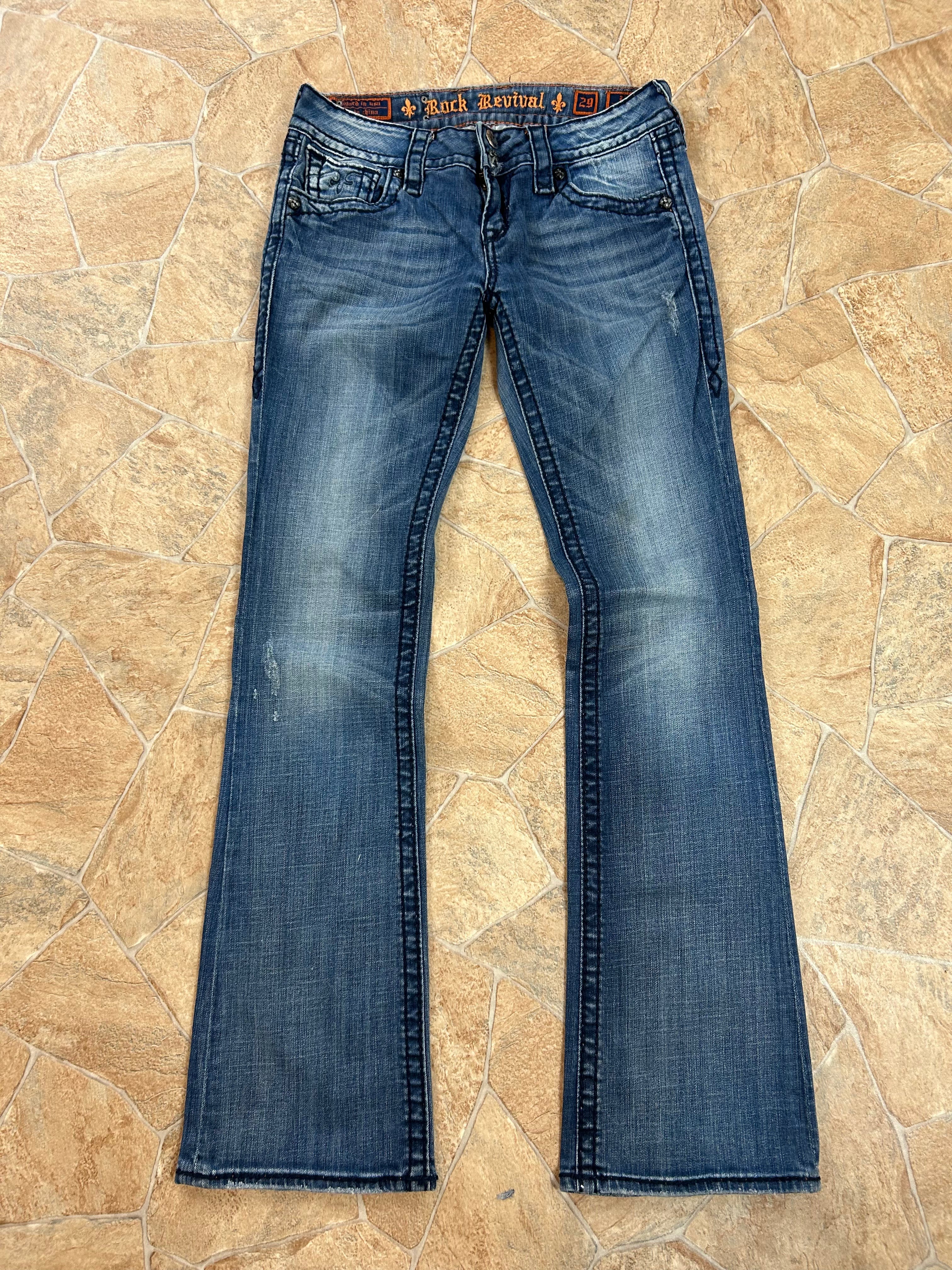 Rock Revival Vintage Flared Jeans Bootcut lowwaist, S