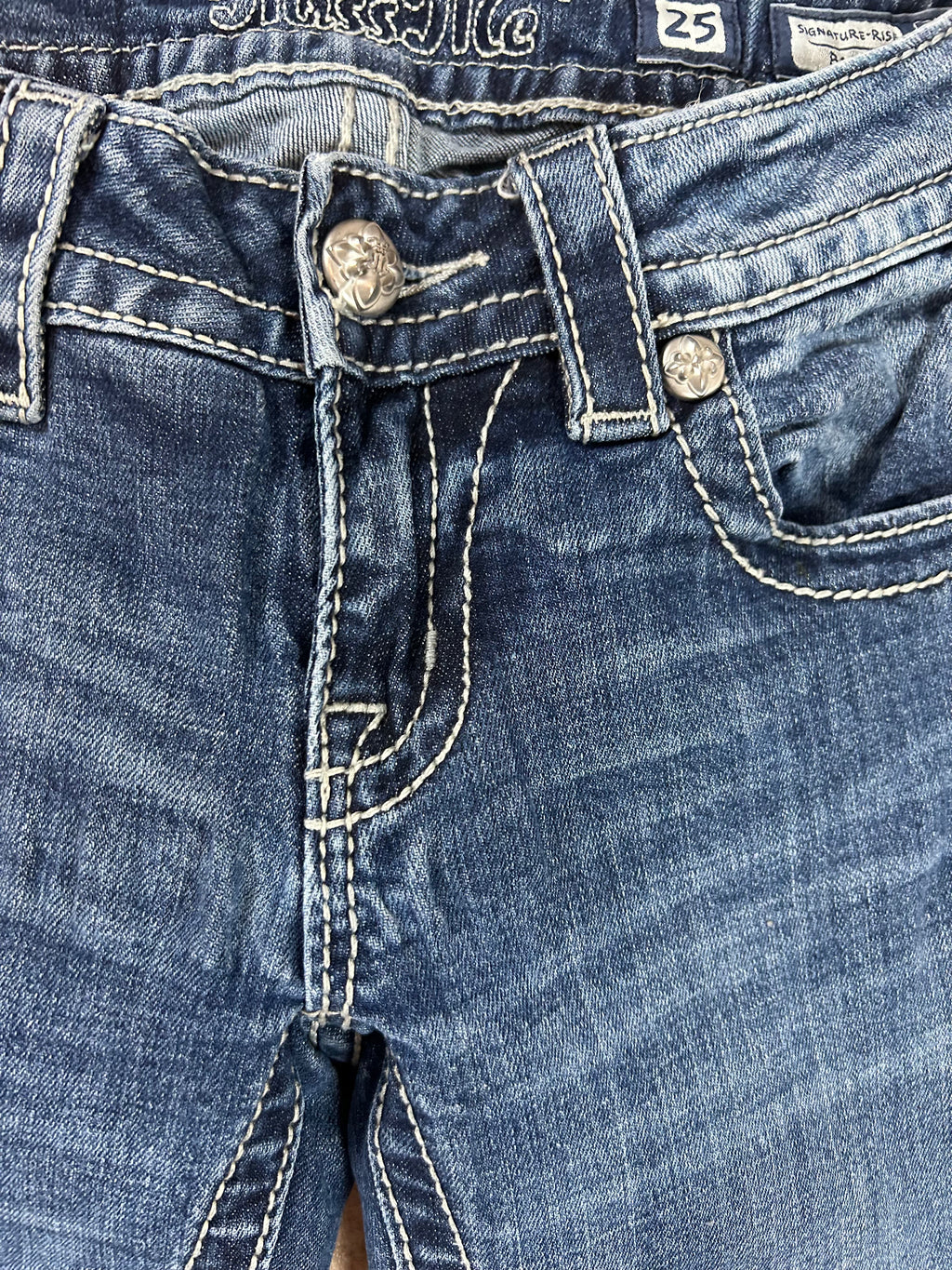 Miss Me Vintage Flared Jeans Bootcut lowwaist, XS