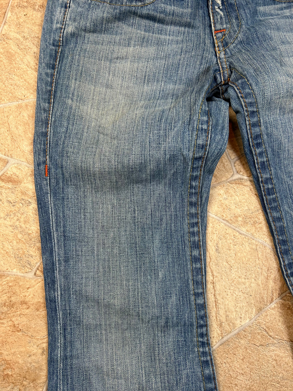 True Religion Vintage Flared Jeans Bootcut Schlaghose lowwaist Bobby selten, S