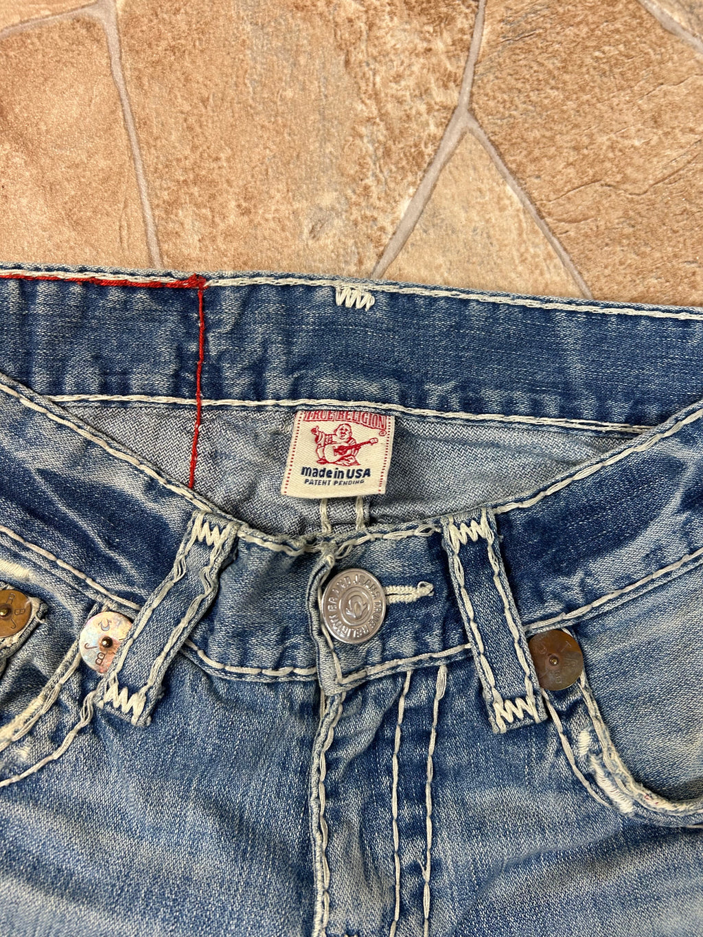 True Religion Vintage Straight/Baggy Jeans Billy Super T, M