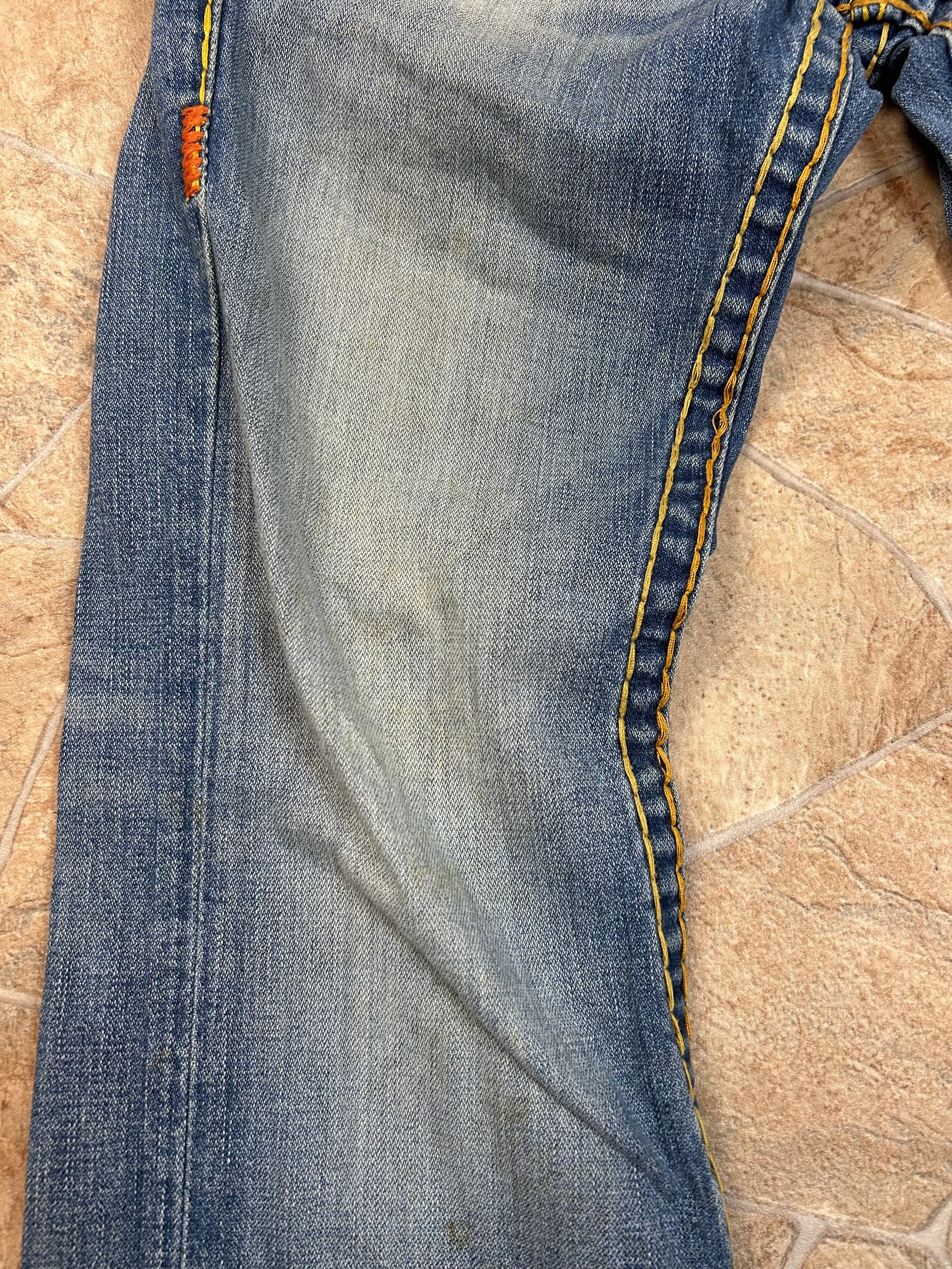 True Religion Vintage Straight Baggy Jeans Billy Super T, M