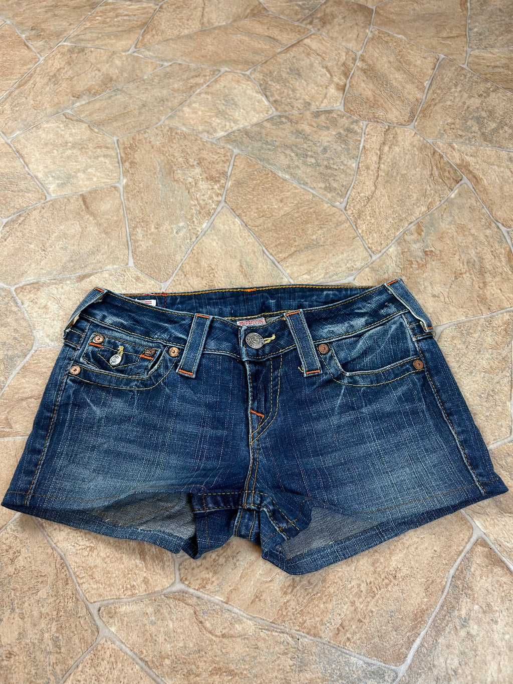 True Religion Vintage Shorts lowwaist, XS