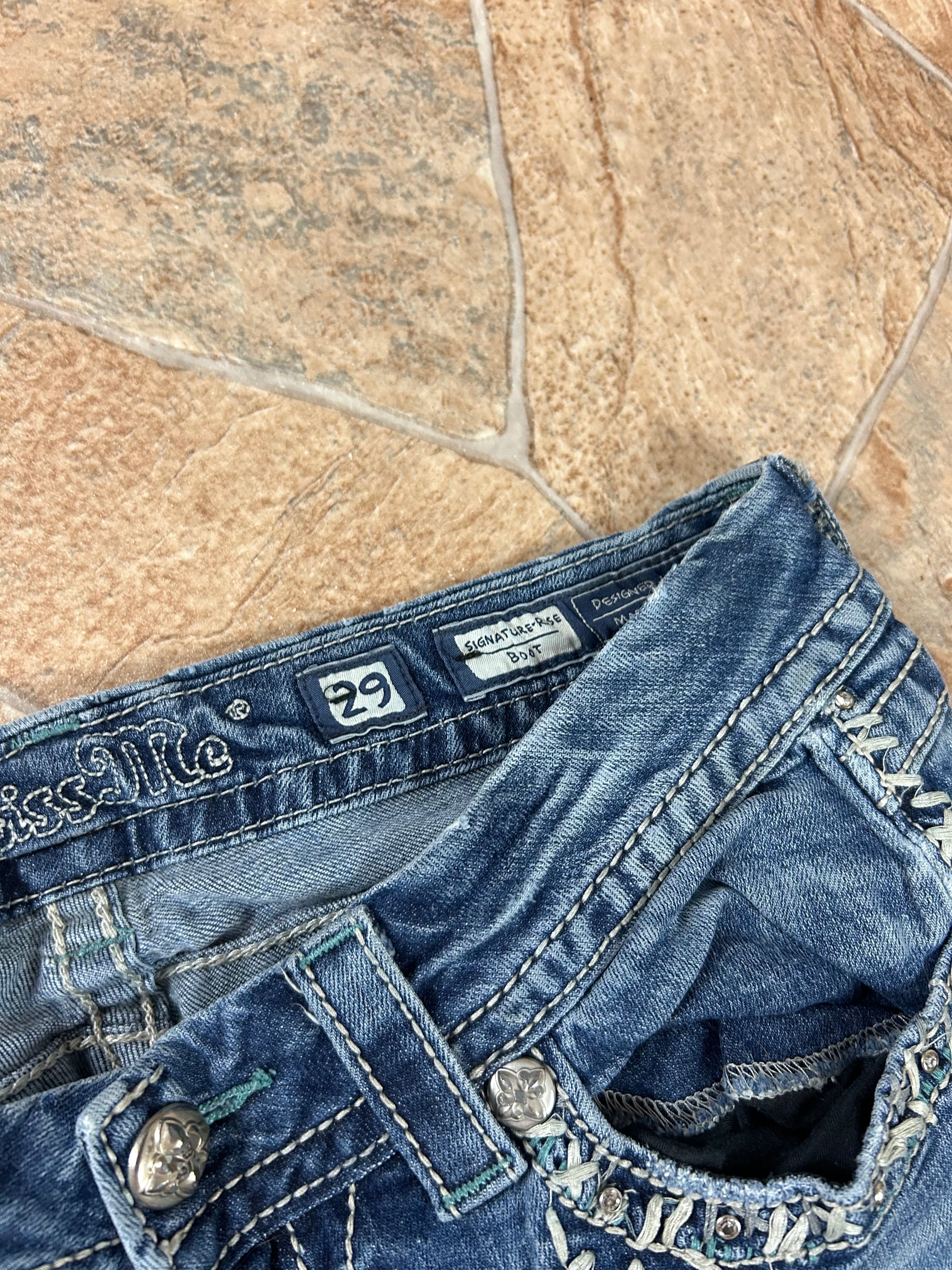 Miss Me Vintage Flared Jeans Bootcut lowwaist, S