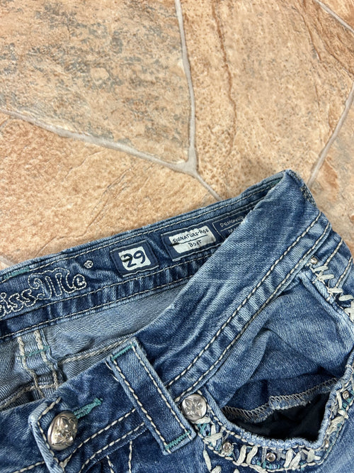 Miss Me Vintage Flared Jeans Bootcut lowwaist, S