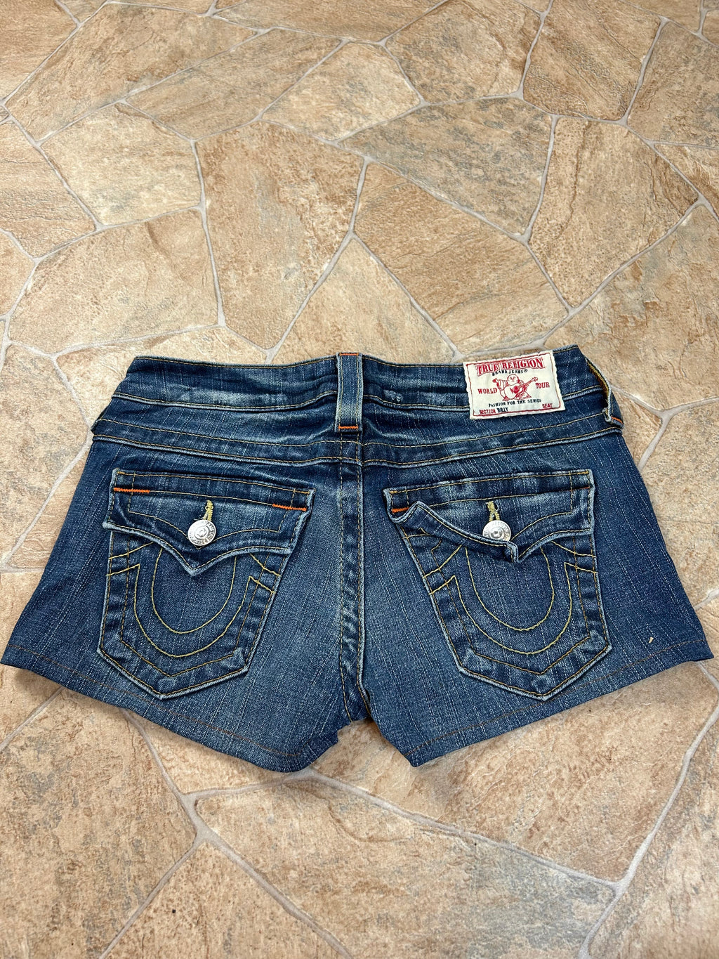 True Religion Vintage Shorts lowwaist, XS
