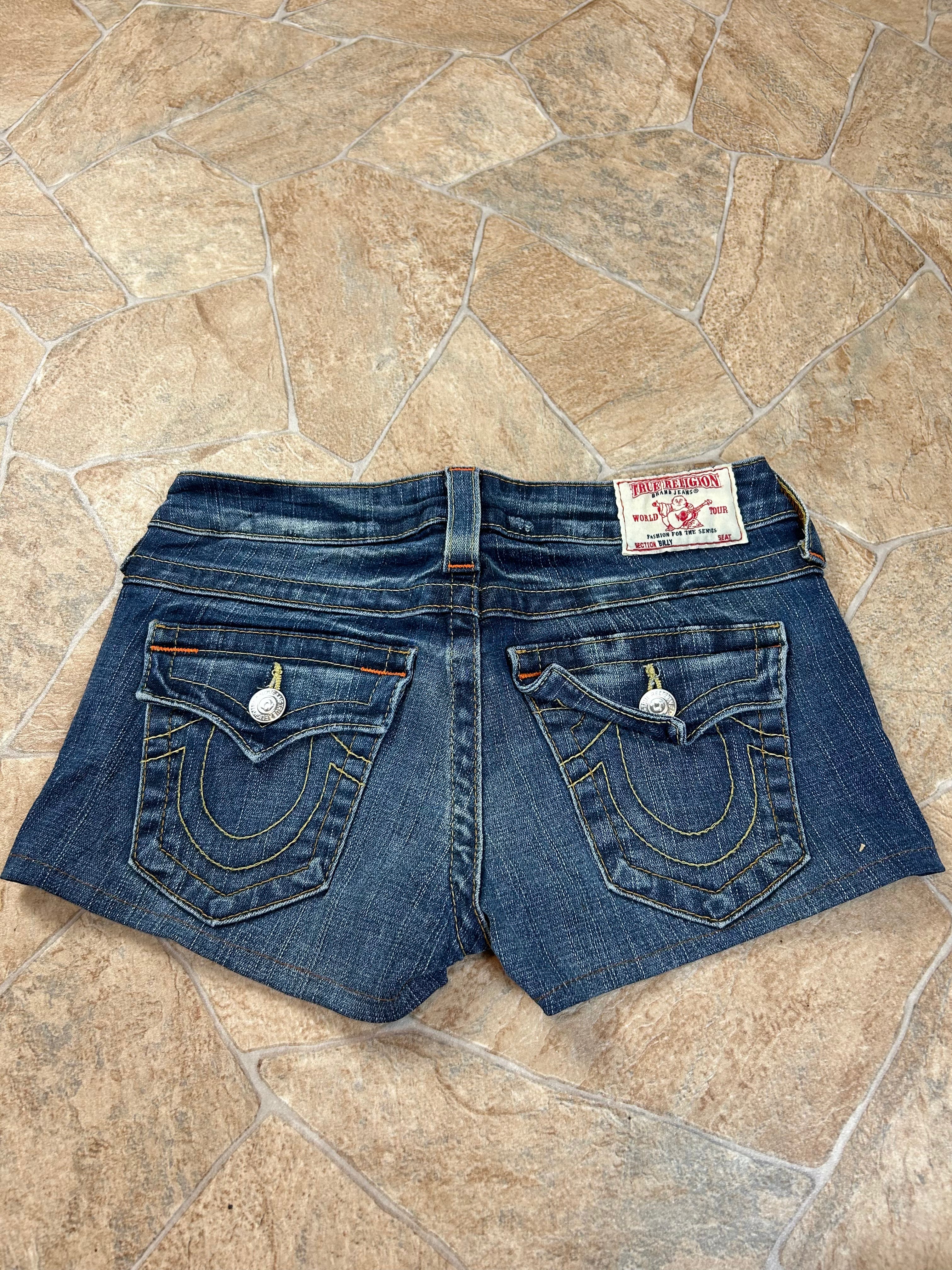 True Religion Vintage Shorts lowwaist, XS
