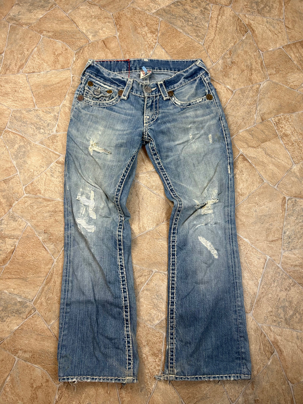 True Religion Vintage Straight/Baggy Jeans Billy Super T, M