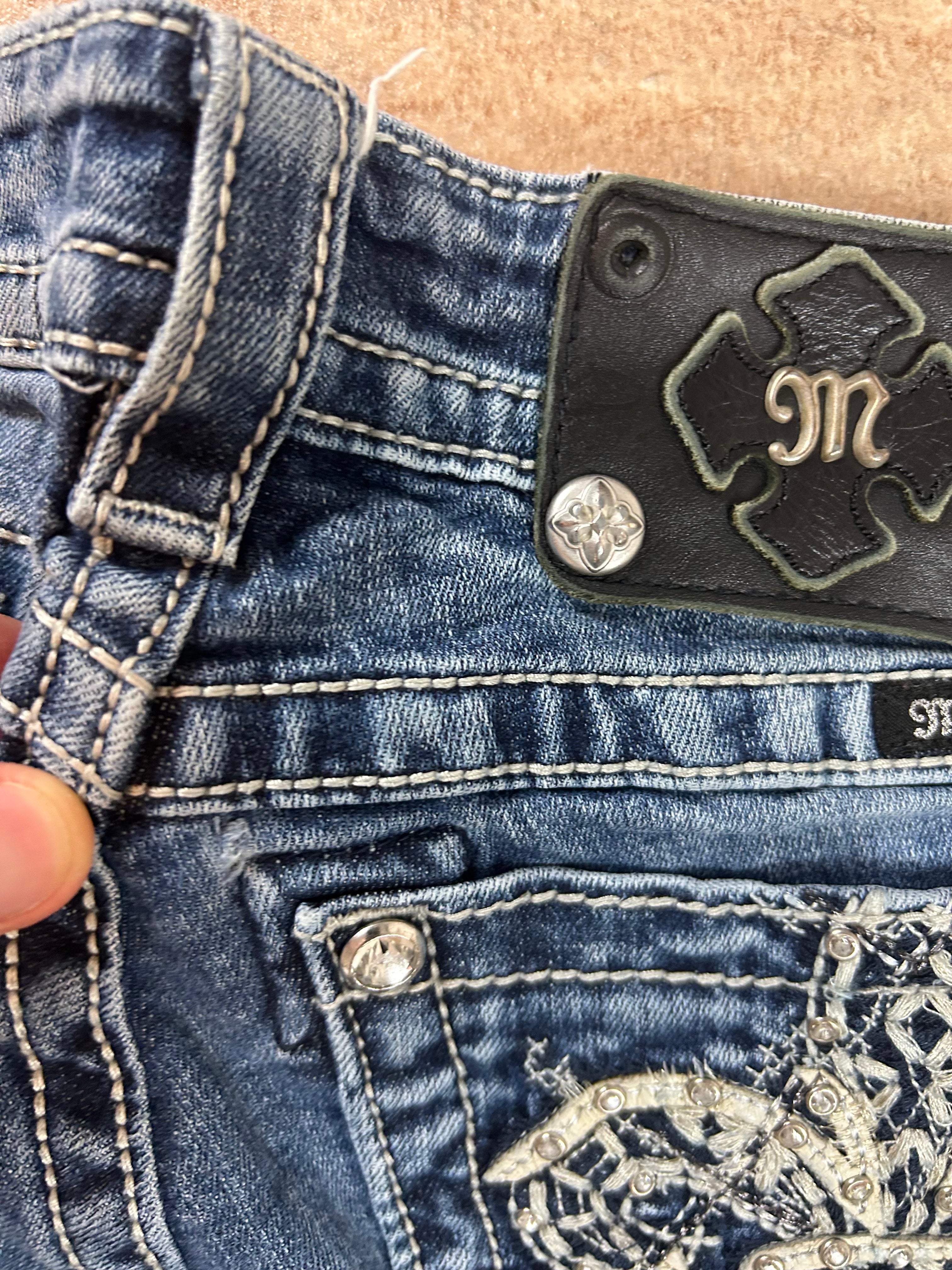 Miss Me Vintage Flared Jeans Bootcut lowwaist, XS