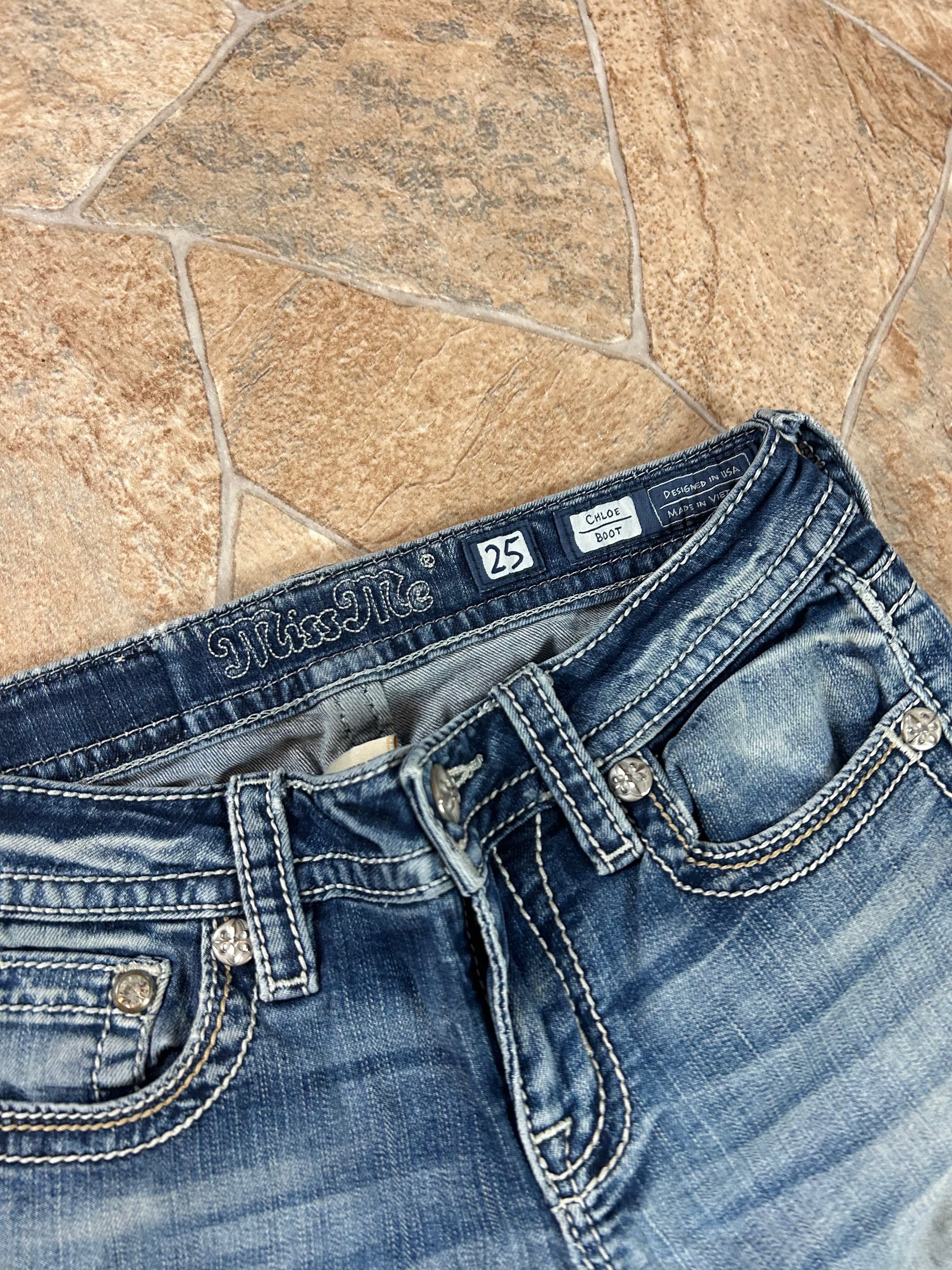 Miss Me Vintage Flared Jeans Bootcut lowwaist, XS