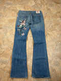 True Religion Vintage Flared Jeans Bootcut Schlaghose lowwaist Bobby selten, S