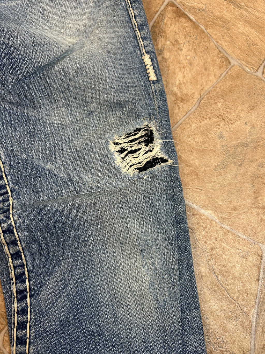 True Religion Vintage Flared Jeans Schlaghose Joey Super T, M