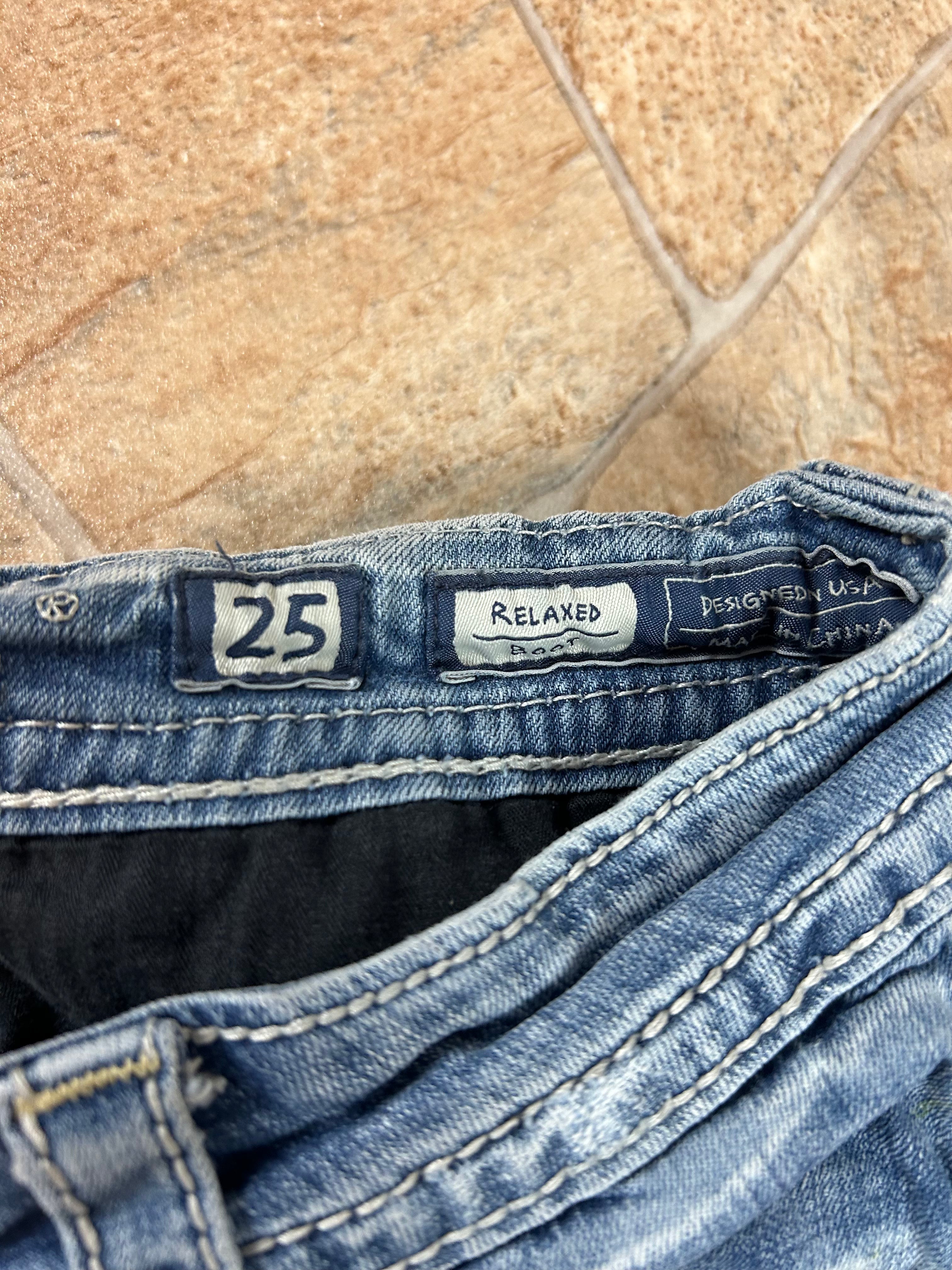 Miss Me Vintage Flared Jeans Bootcut lowwaist, XS