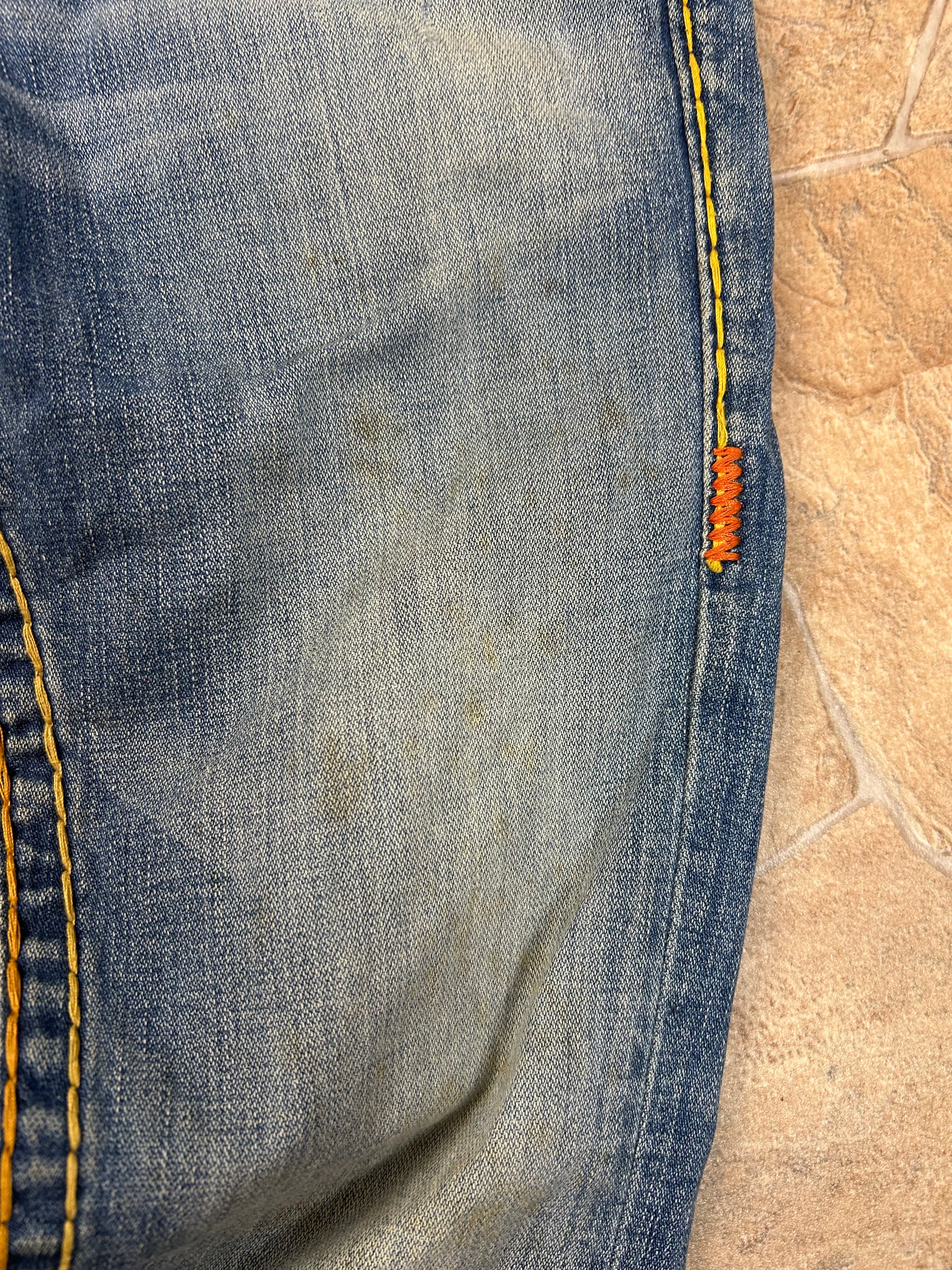 True Religion Vintage Straight Baggy Jeans Billy Super T, M