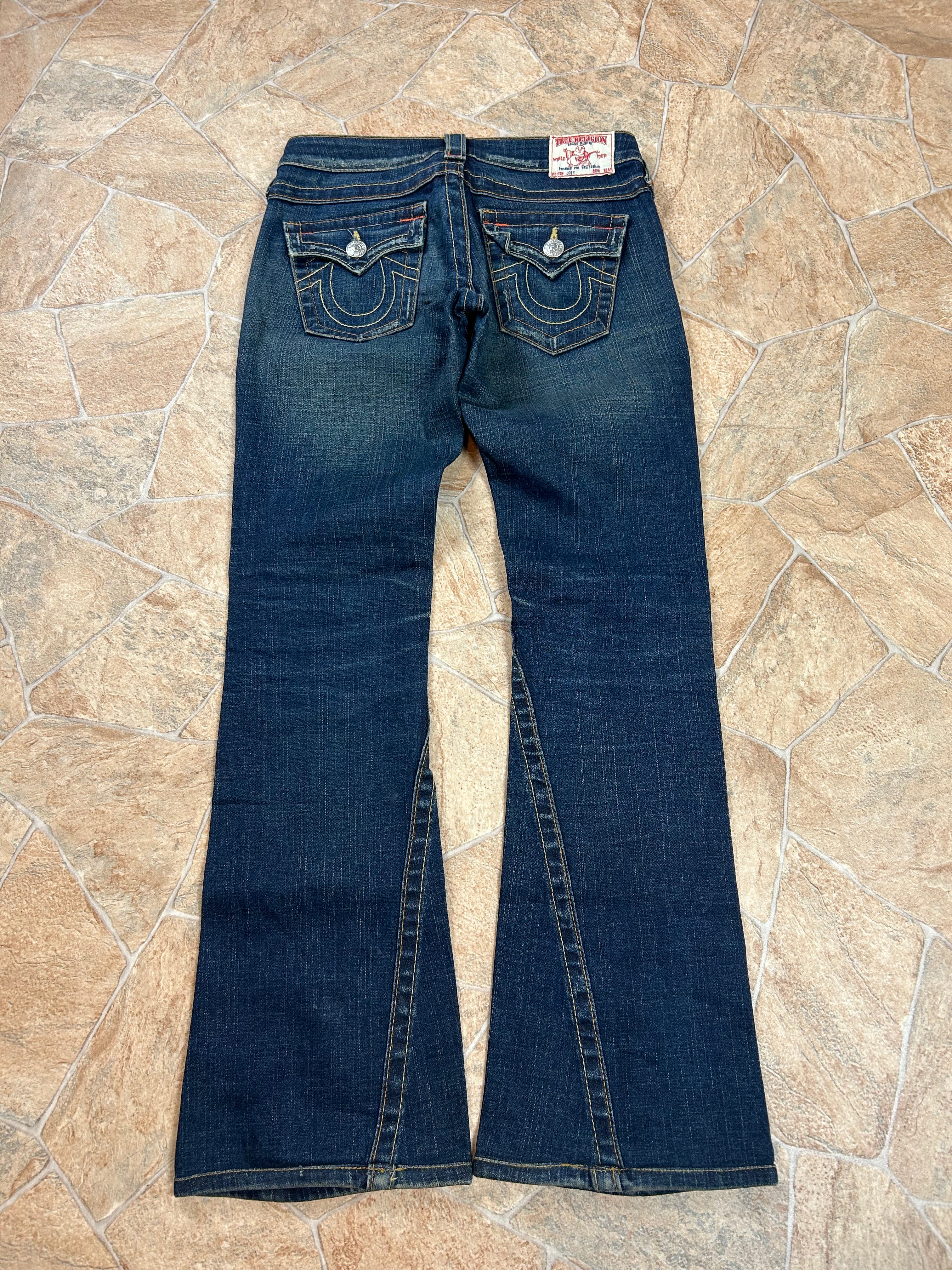 True Religion Flared Jeans Bootcut Lowwaist Joey, XS