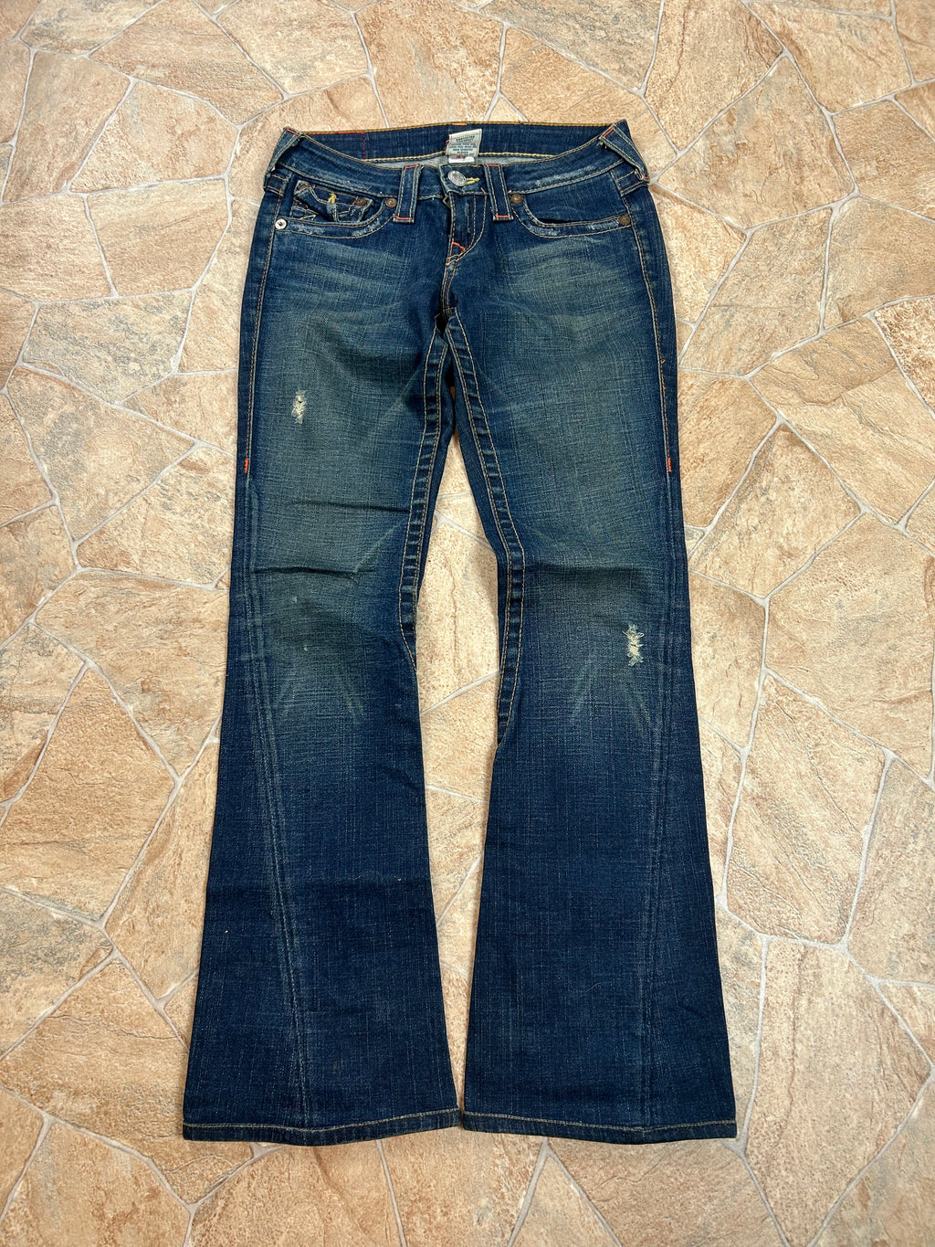 True Religion Flared Jeans Bootcut Lowwaist Joey, XS