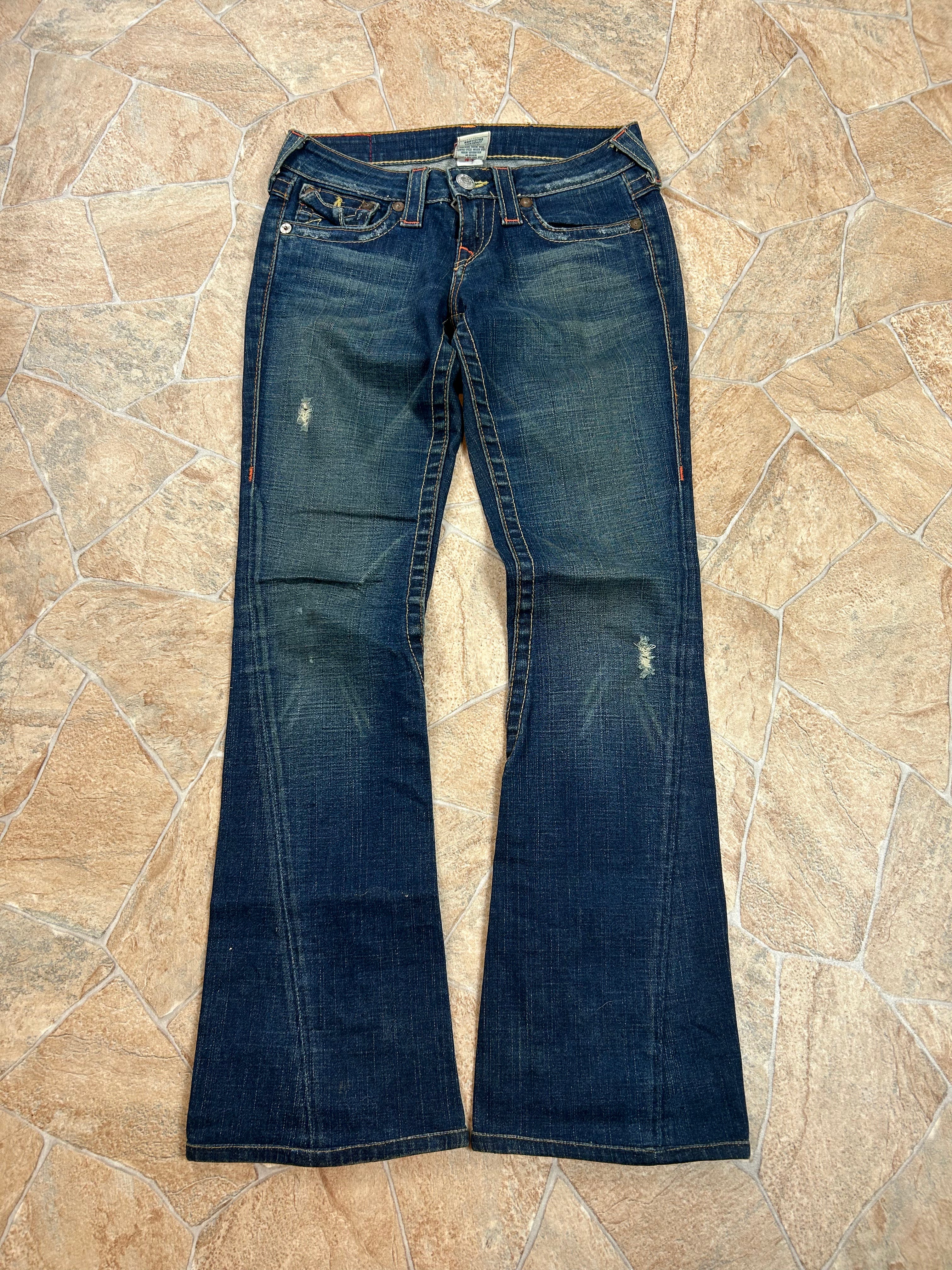 True Religion Flared Jeans Bootcut Lowwaist Joey, XS