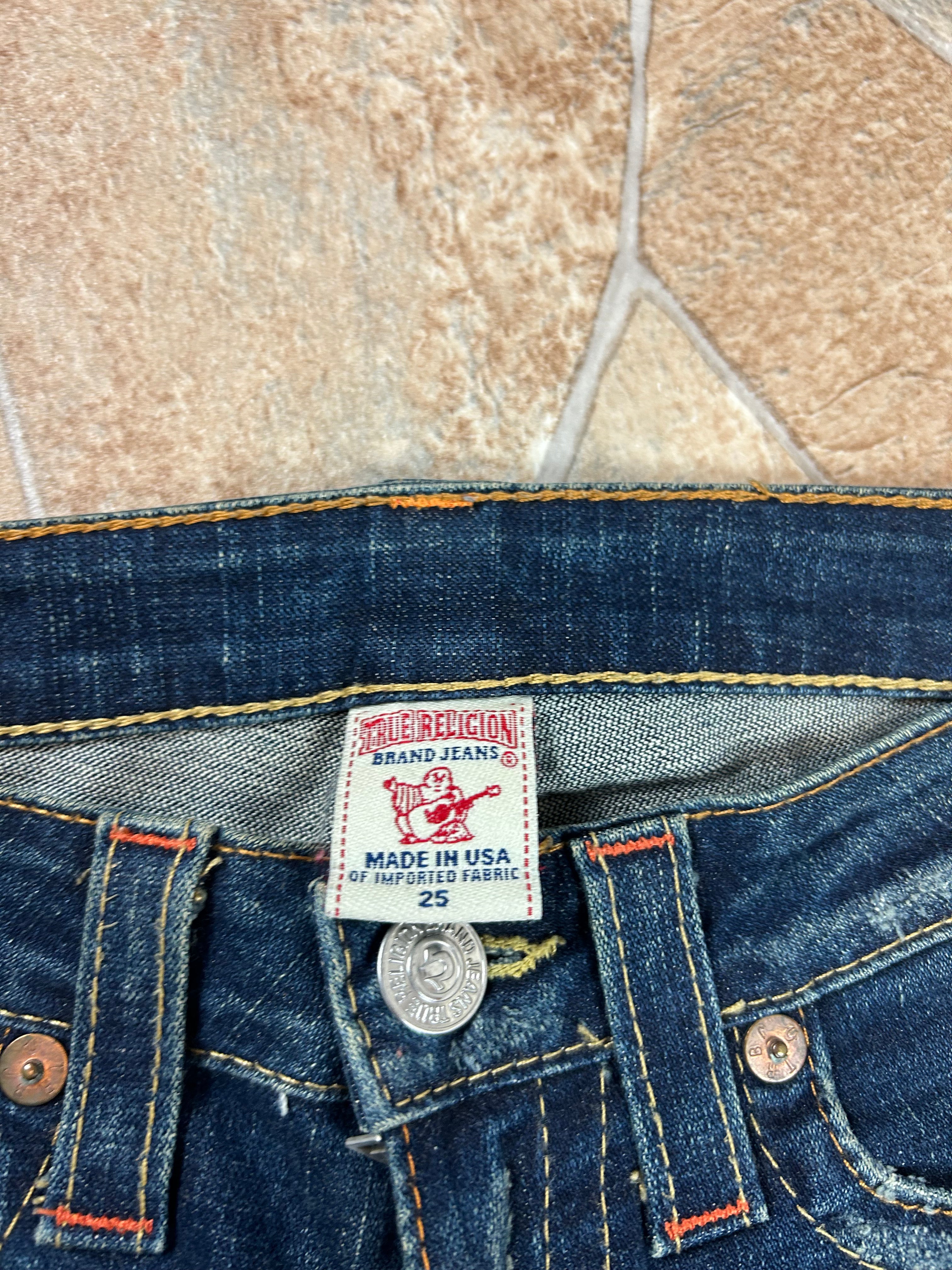 True Religion Flared Jeans Bootcut Lowwaist Joey, XS