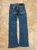True Religion Straight Jeans Bootcut Billy Super T, XS