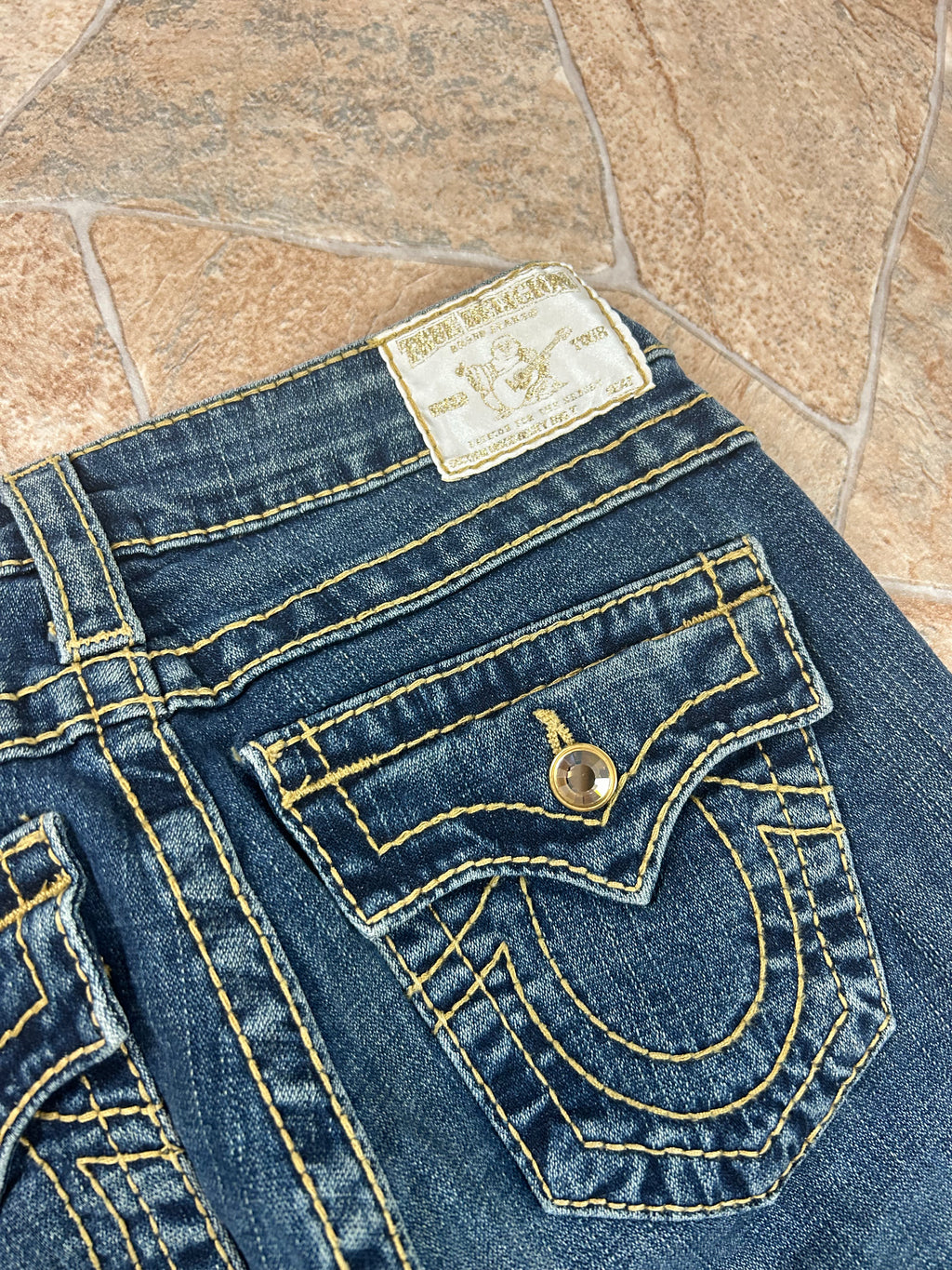 True Religion Straight/Flared Jeans Disco Becky Big T