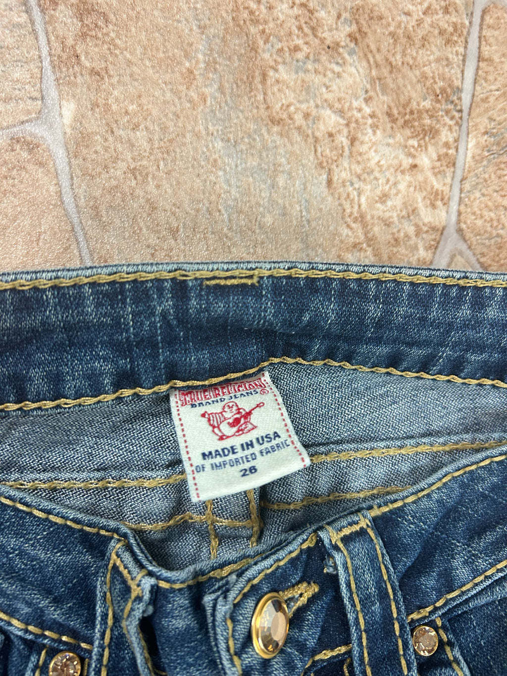 True Religion Straight/Flared Jeans Disco Becky Big T