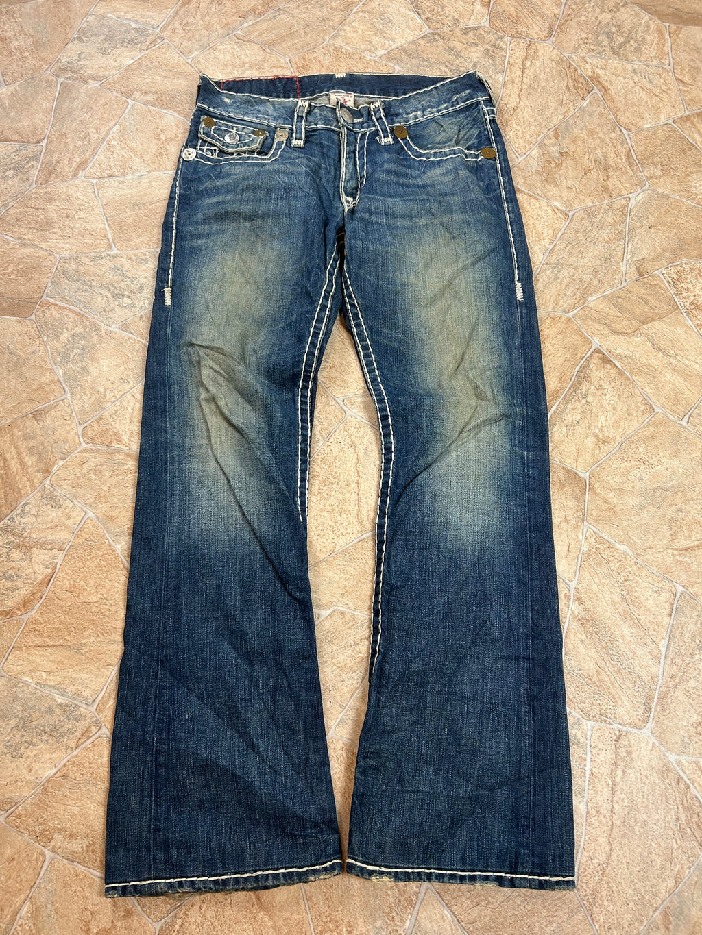 True Religion Vintage Straight Jeans Billy Super T, M