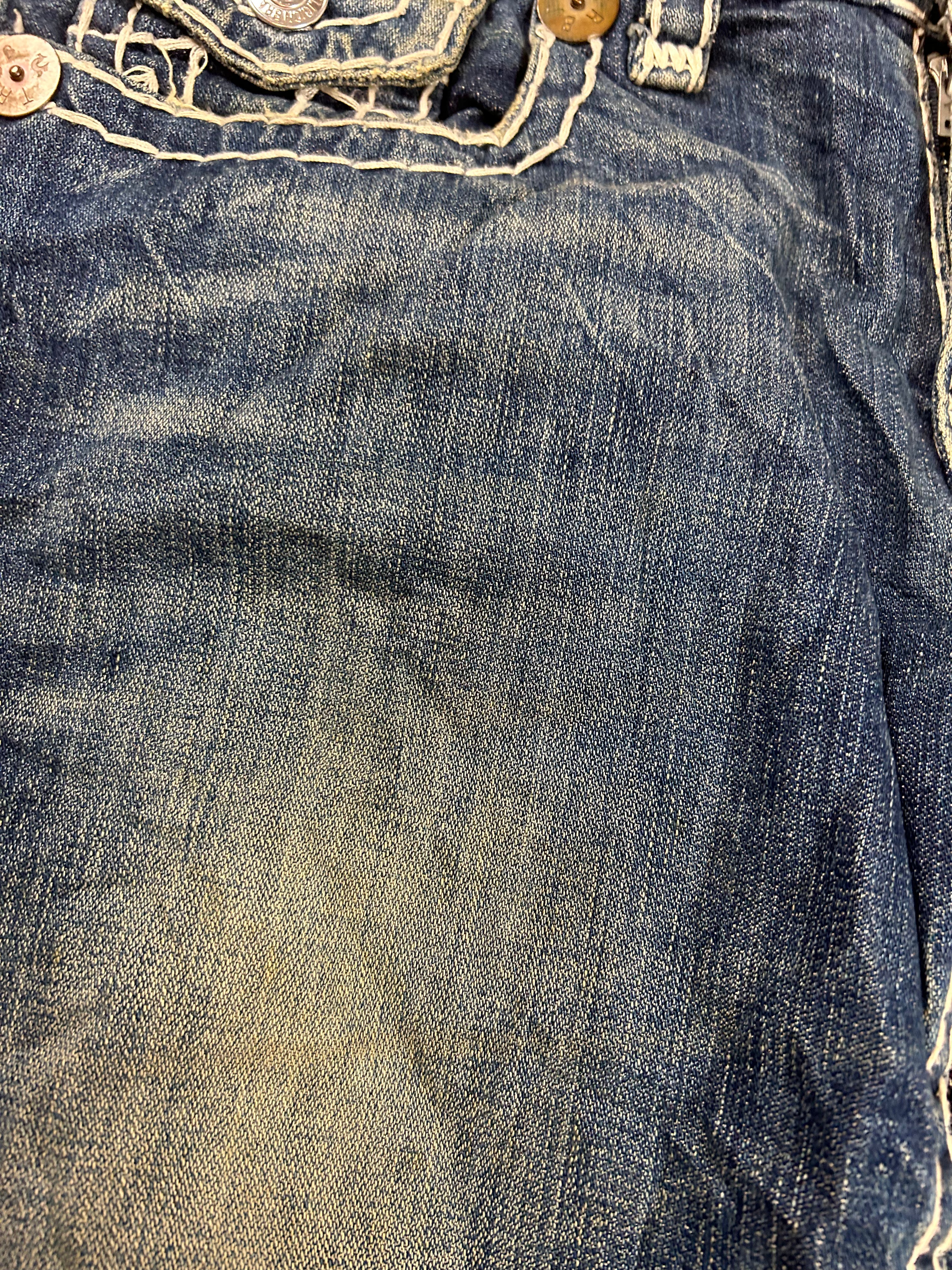 True Religion Vintage Straight Jeans Billy Super T, M