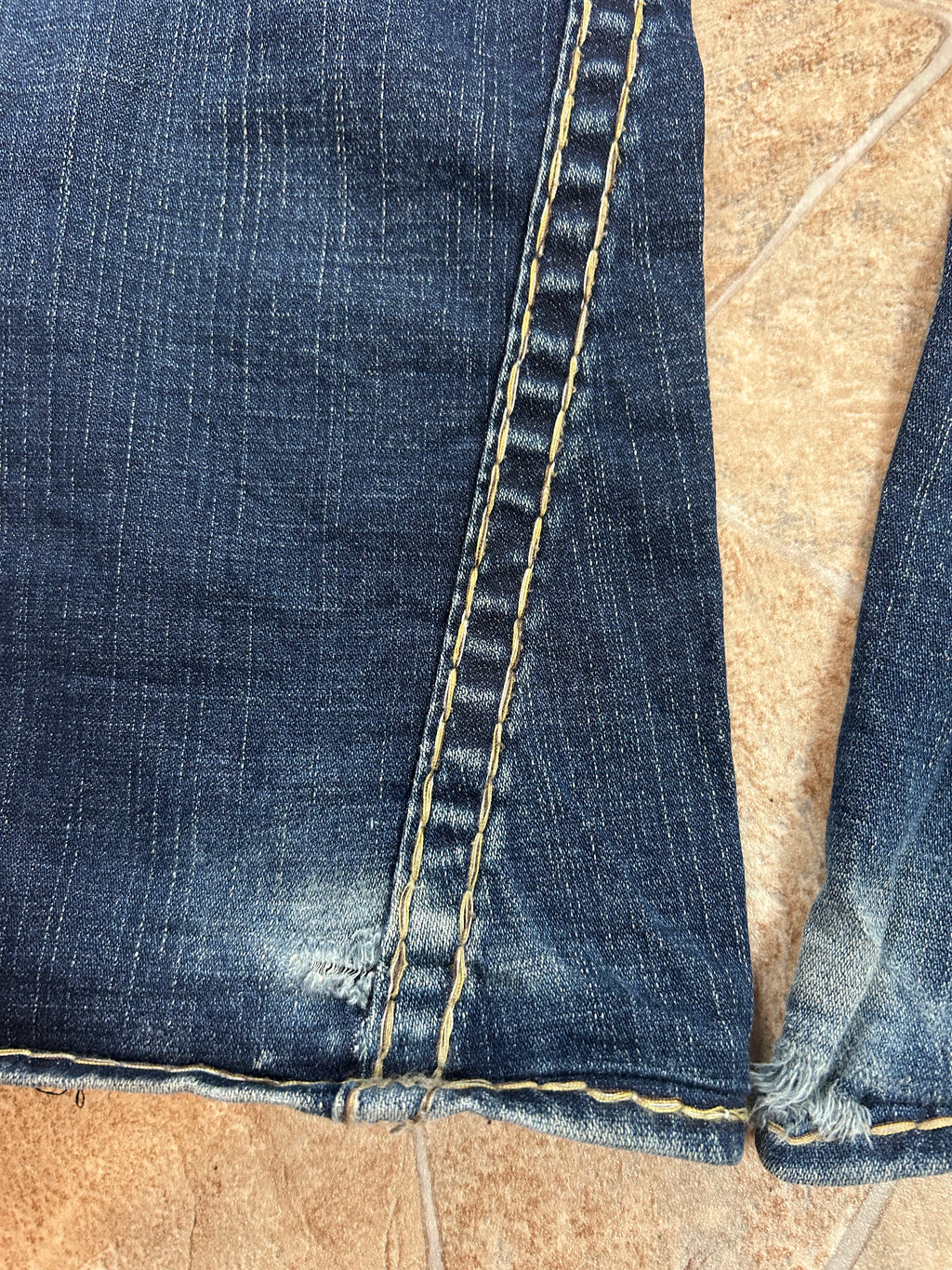 True Religion Vintage Flared Bootcut Jeans lowwaist Joey Super T, S