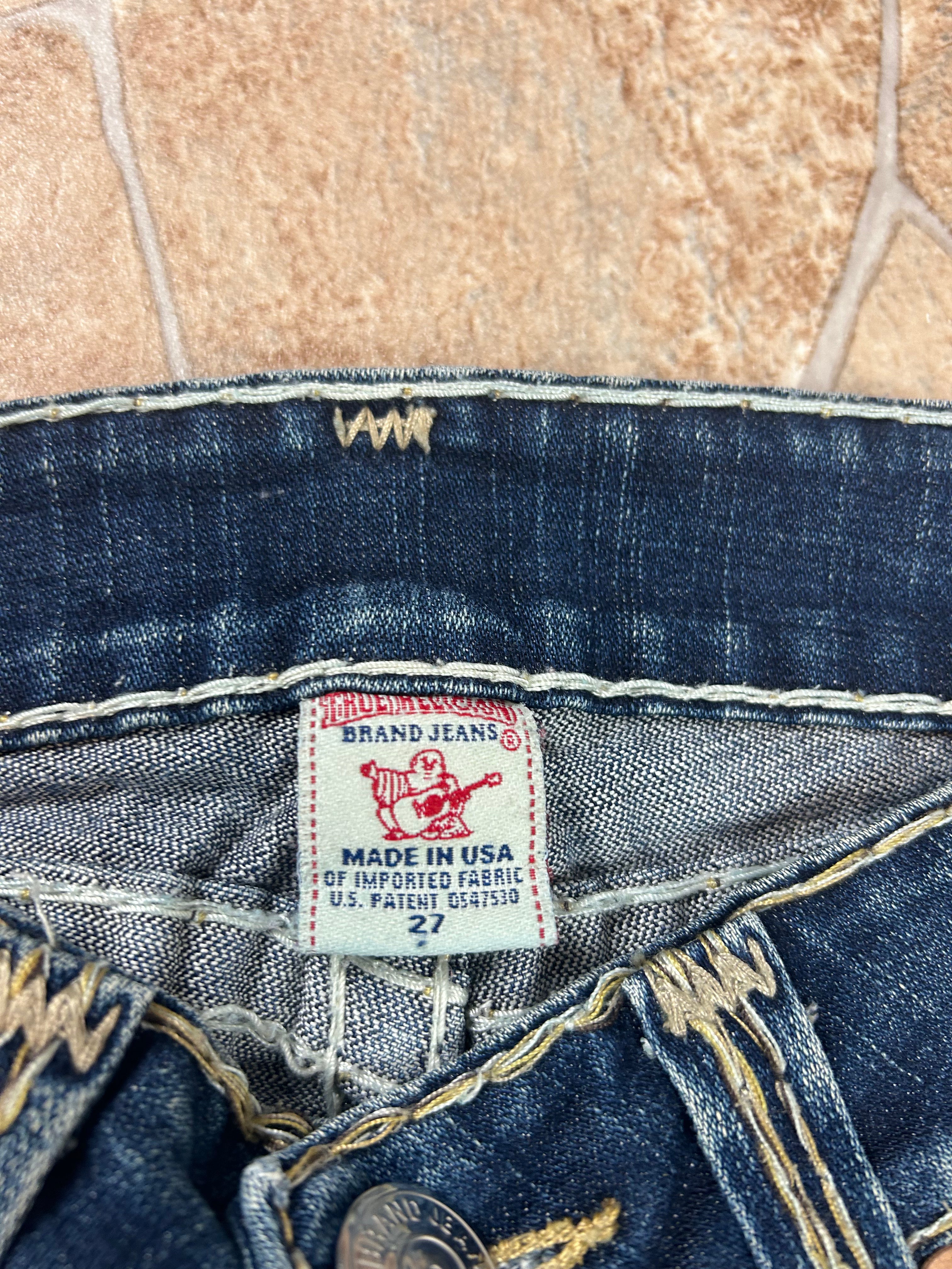 True Religion Vintage Flared Bootcut Jeans lowwaist Joey Super T, S