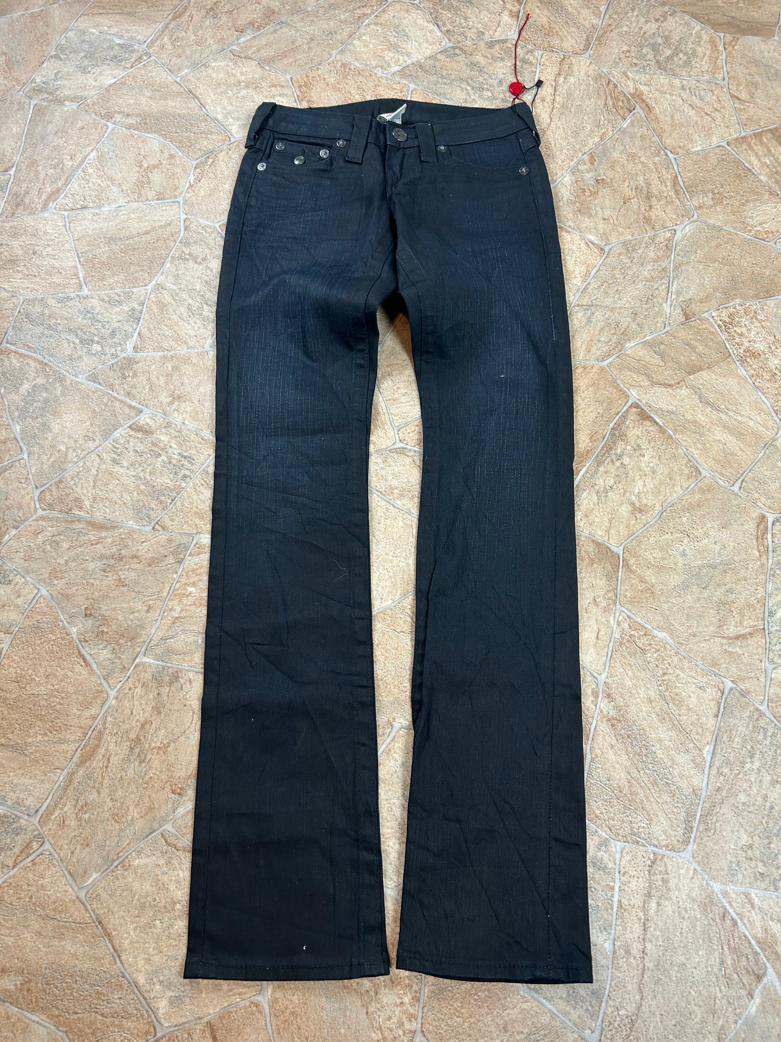 True Religion Vintage Straight Jeans Bootcut lowwaist Billy, XS