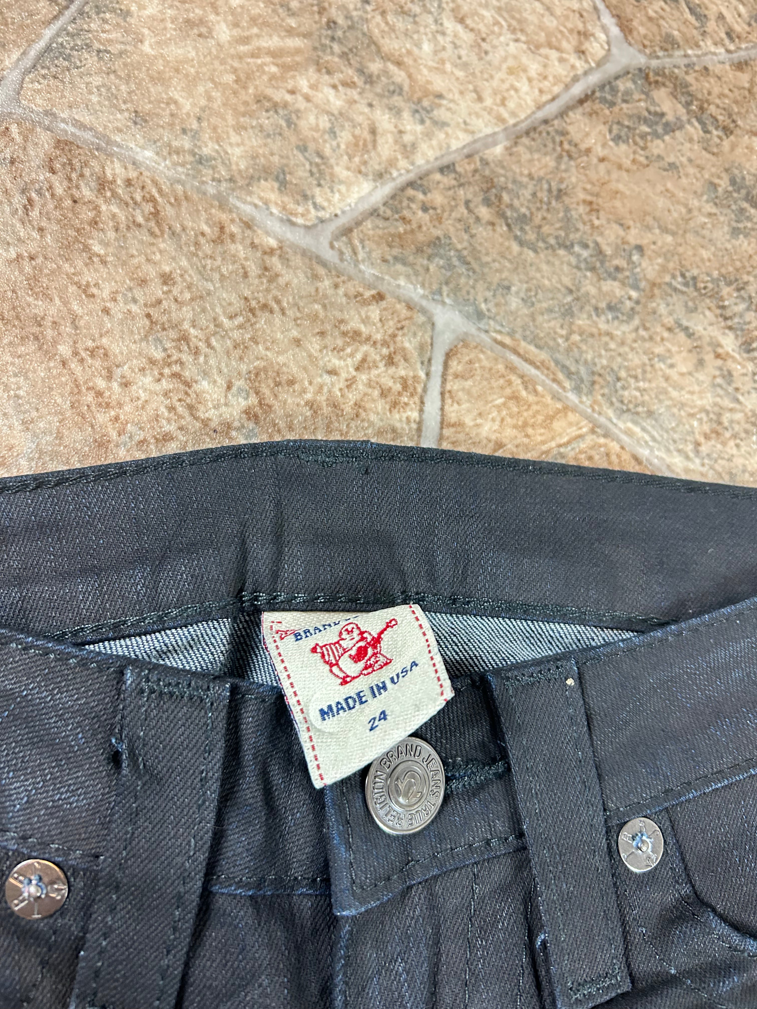 True Religion Vintage Straight Jeans Bootcut lowwaist Billy, XS