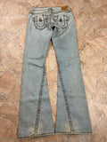 True Religion Vintage Flared Bootcut Jeans Lowwaist Joey Super T, XS
