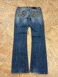 Miss Me Vintage Flared Slim Bootcut Jeans, M