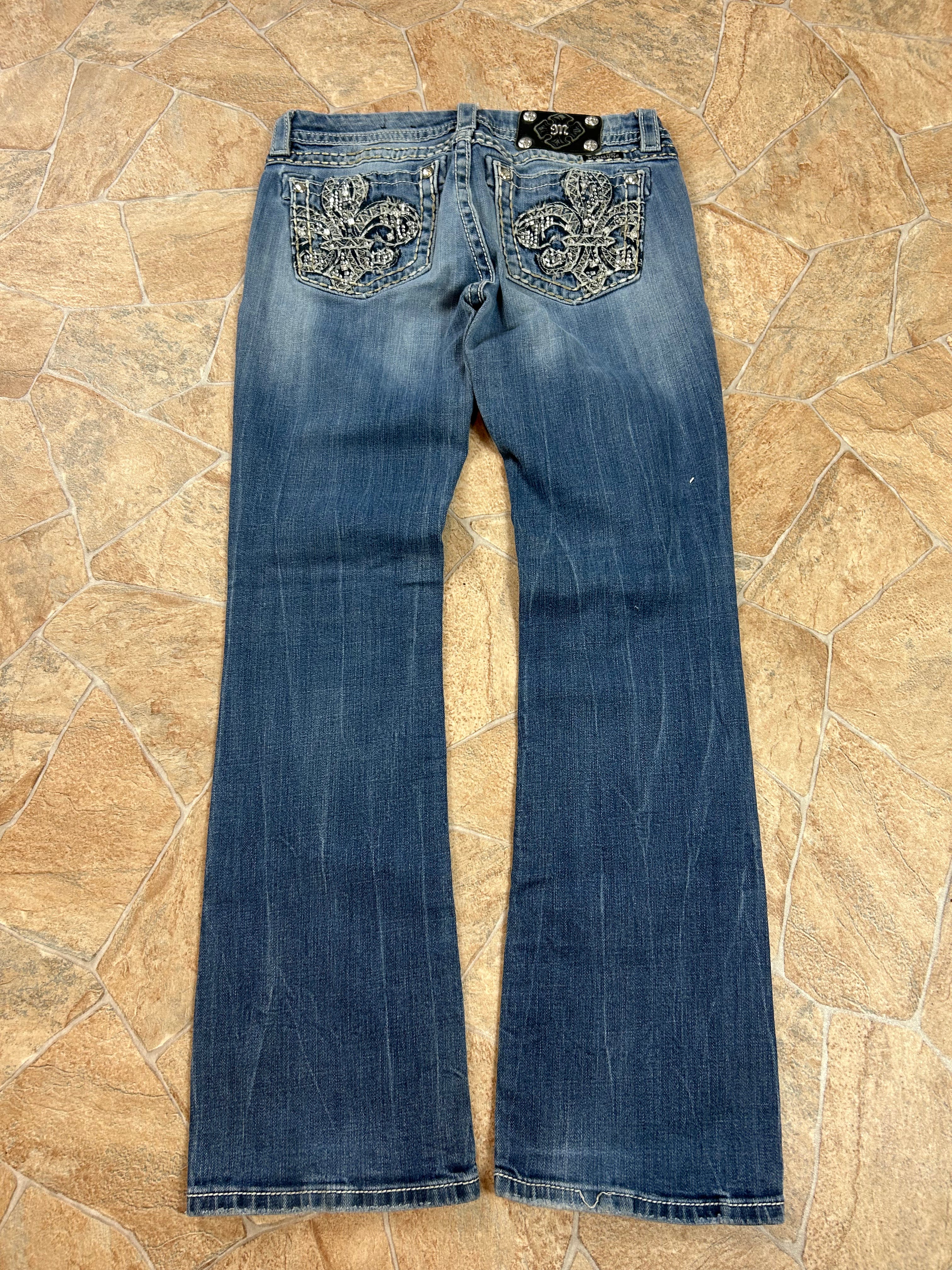 Miss Me Vintage Flared Slim Bootcut Jeans, M