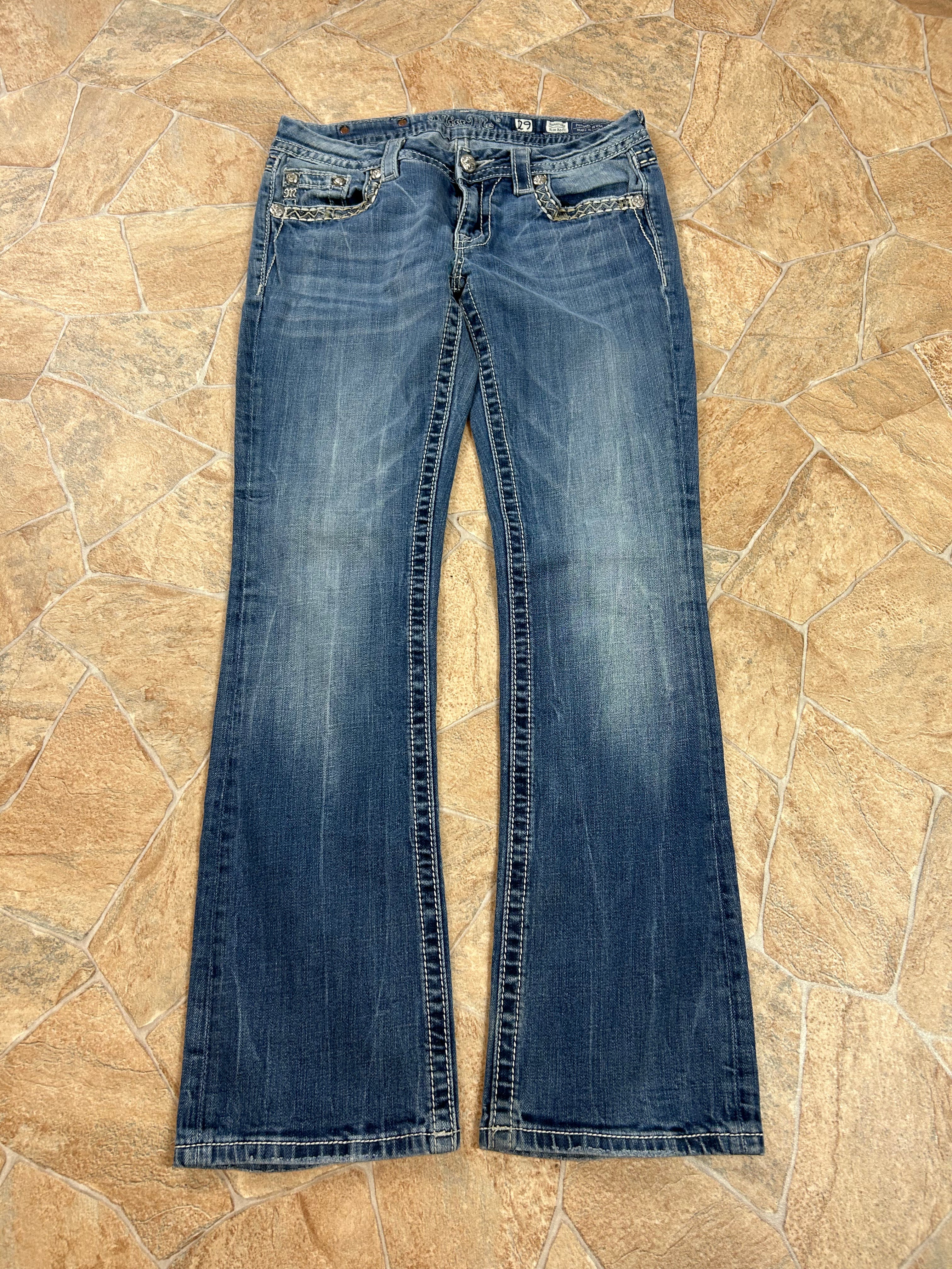 Miss Me Vintage Flared Slim Bootcut Jeans, M