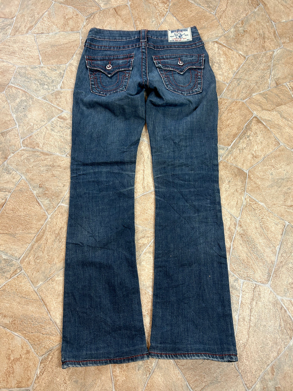 True Religion Vintage Bootcut Jeans lowwaist, XS