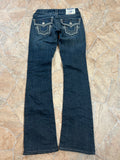 True Religion Vintage Bootcut Jeans lowwaist, XS