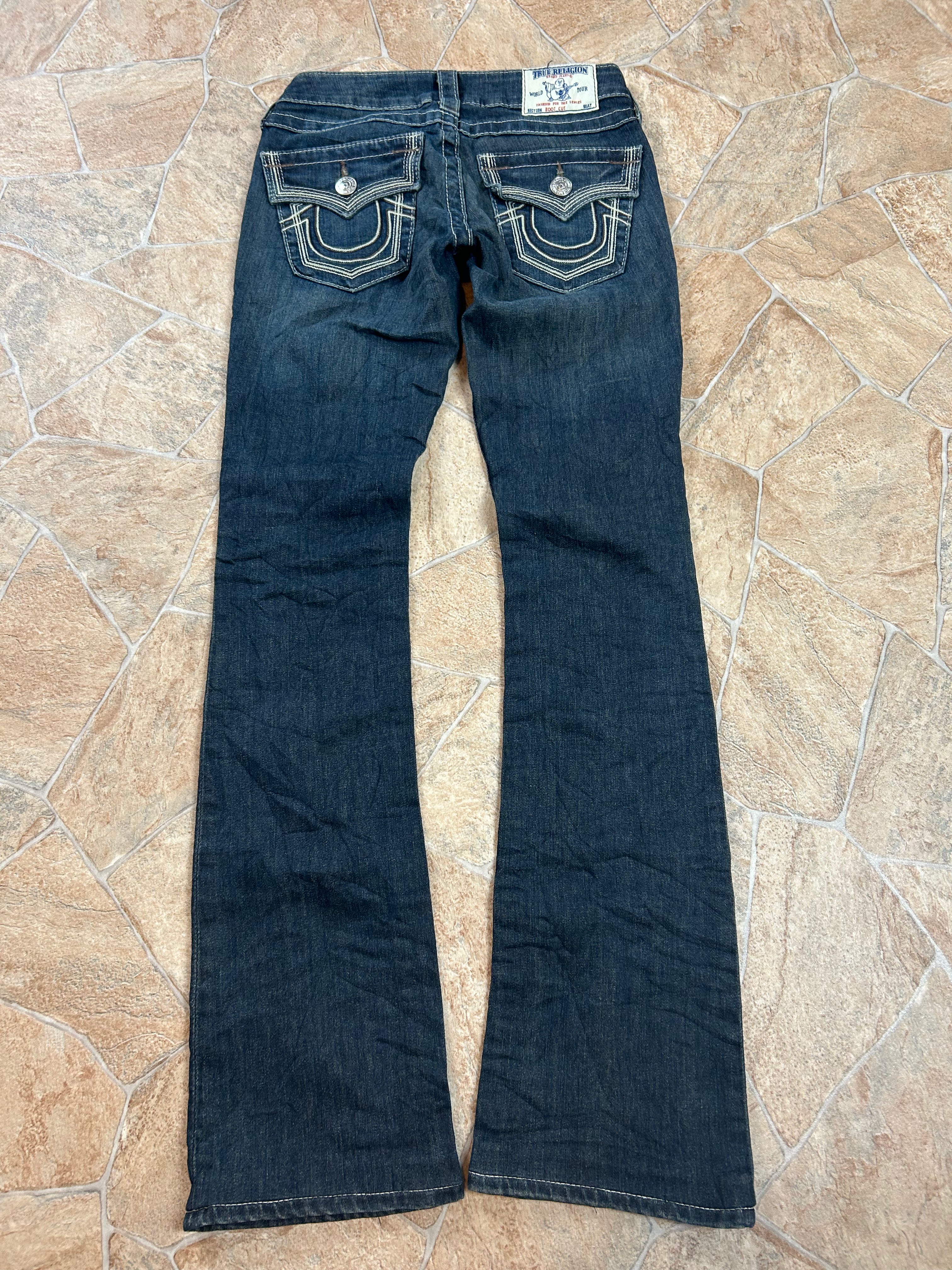 True Religion Vintage Bootcut Jeans lowwaist, XS
