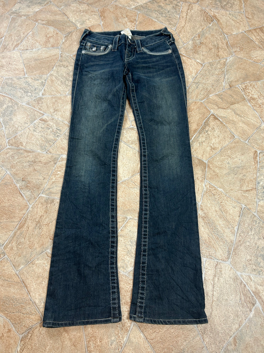 True Religion Vintage Bootcut Jeans lowwaist, XS