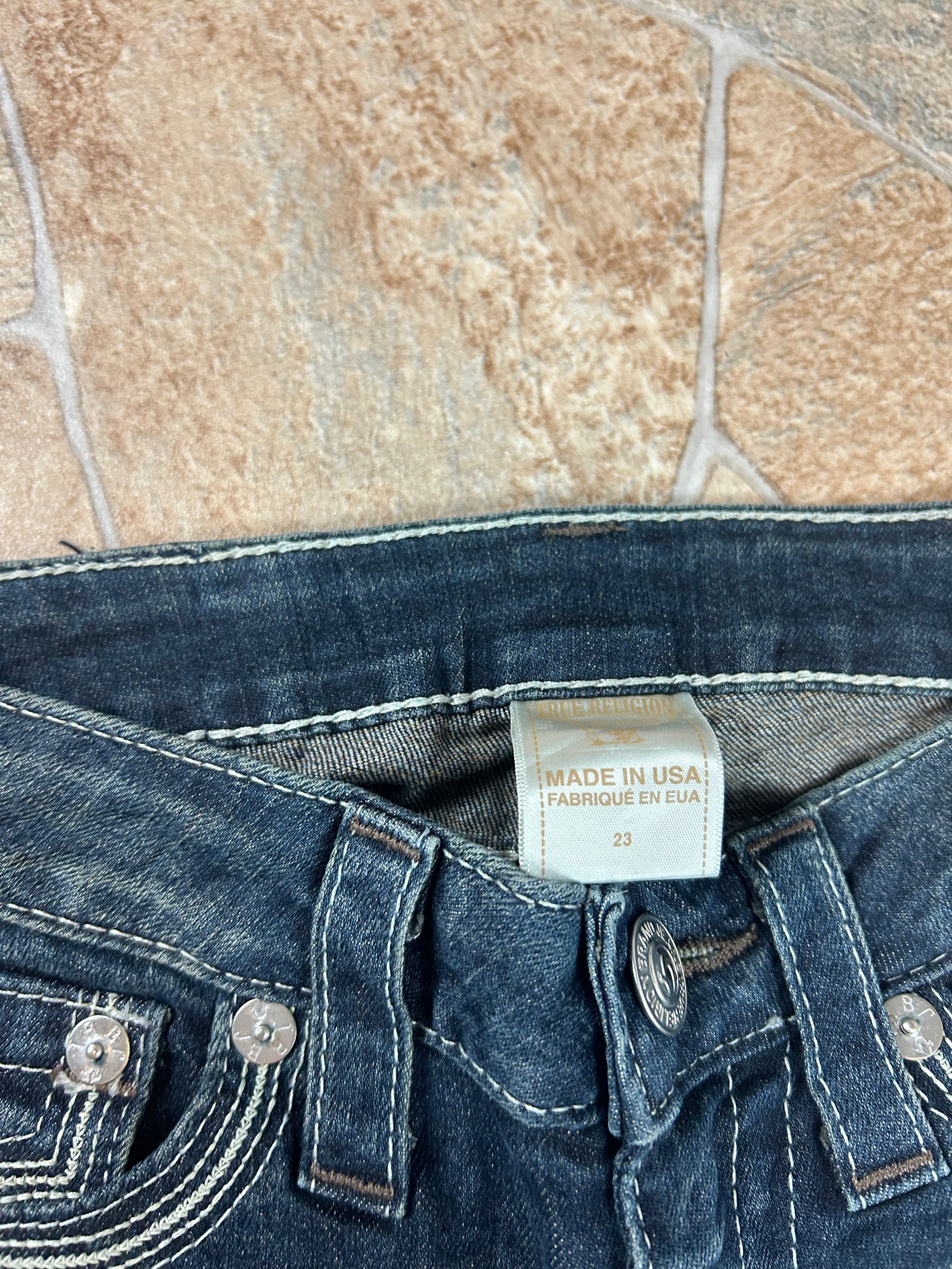 True Religion Vintage Bootcut Jeans lowwaist, XS