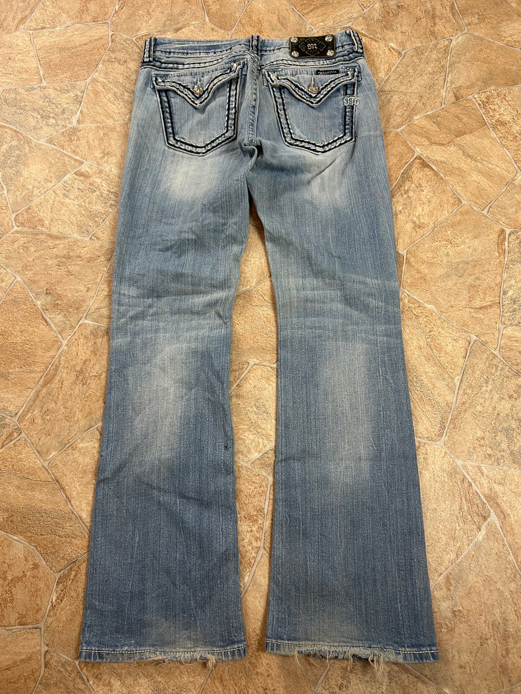 Miss Me Vintage Flared Bootcut Jeans lowwaist, S