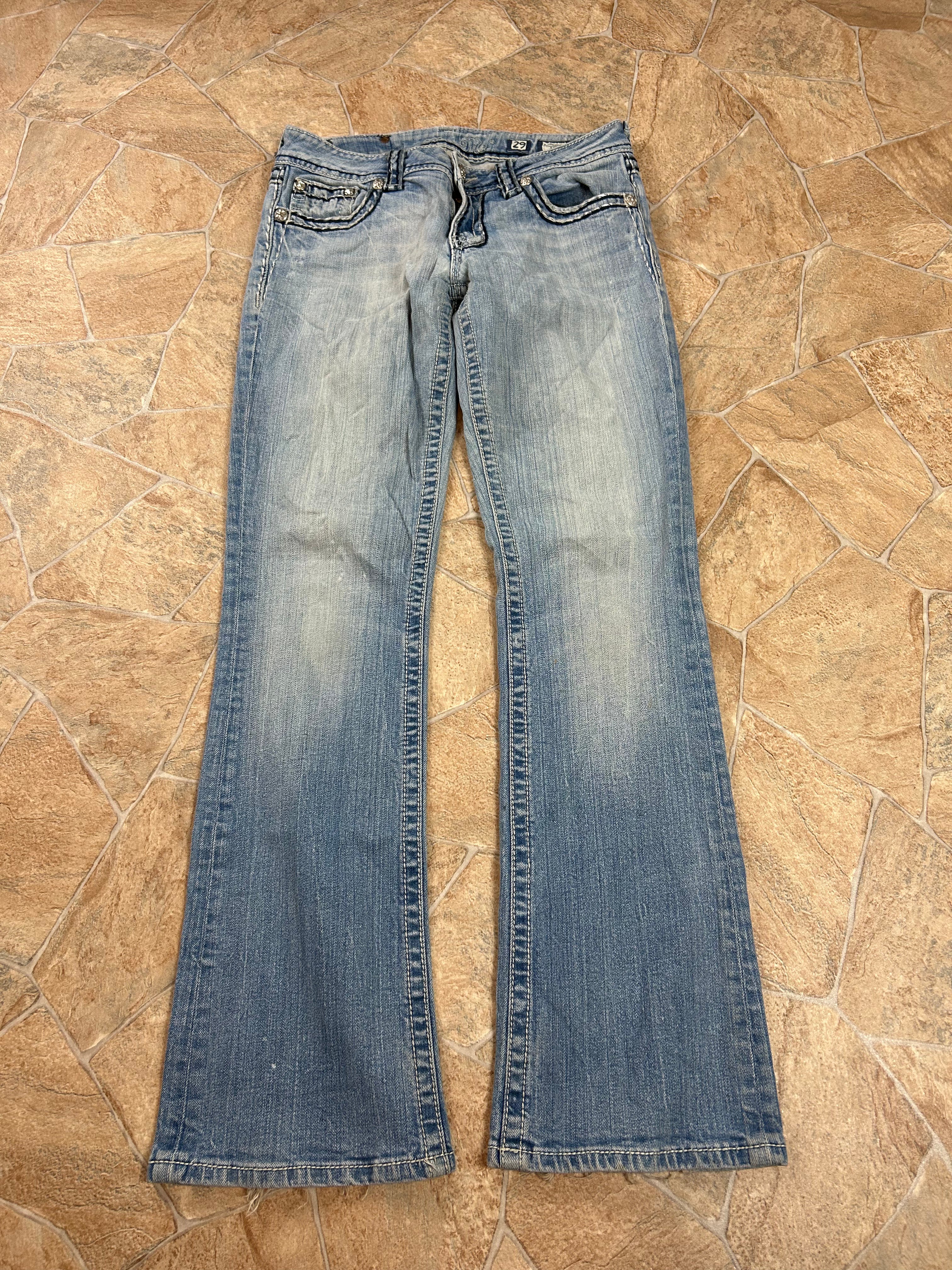 Miss Me Vintage Flared Bootcut Jeans lowwaist, S