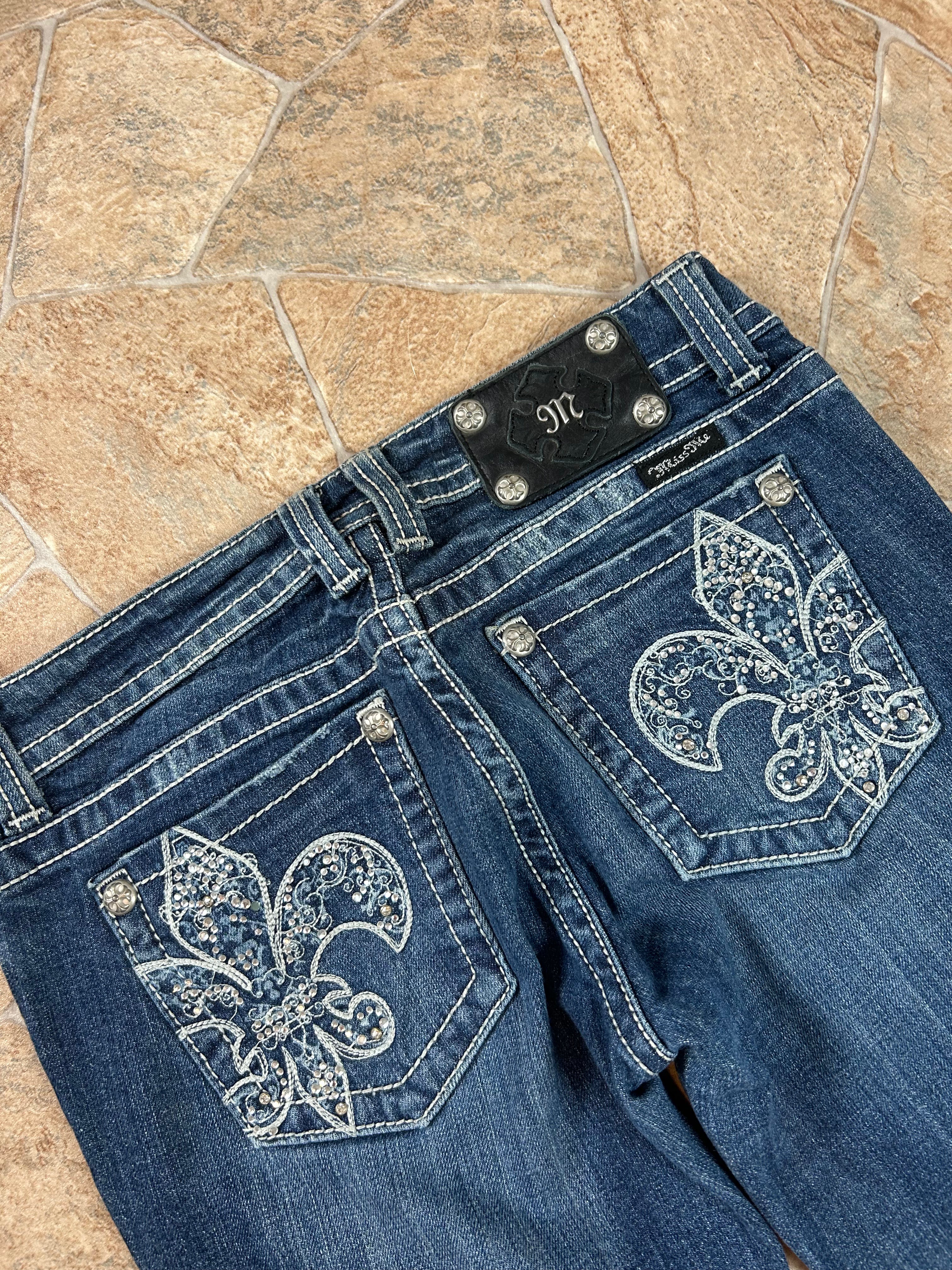 Miss Me Vintage Flared Jeans Bootcut lowwaist, M