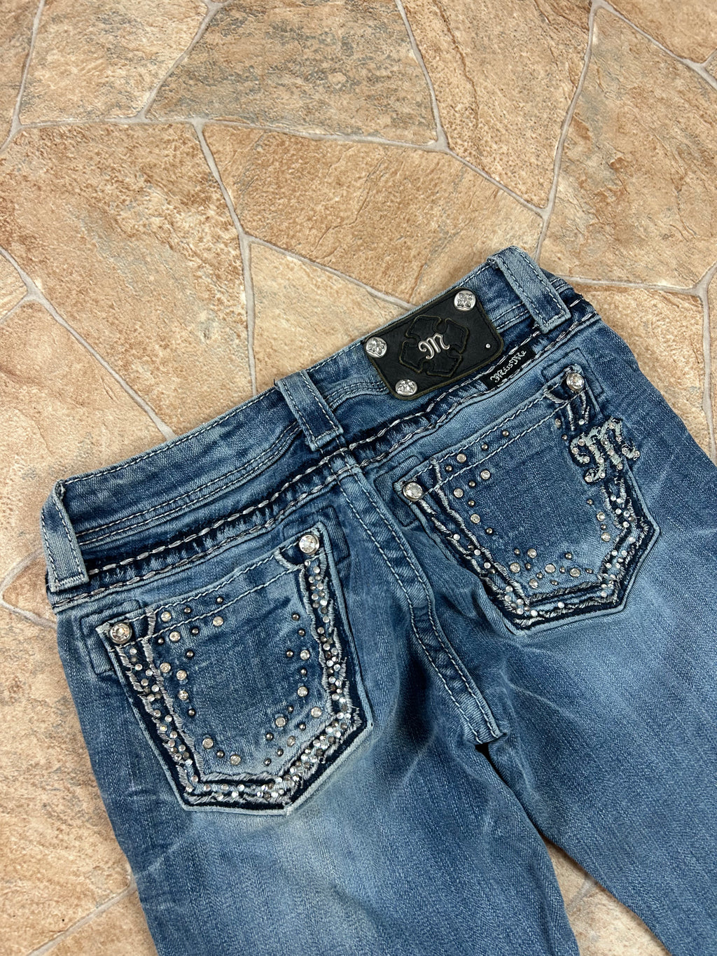 Miss Me Vintage Flared Jeans Bootcut lowwaist, XS