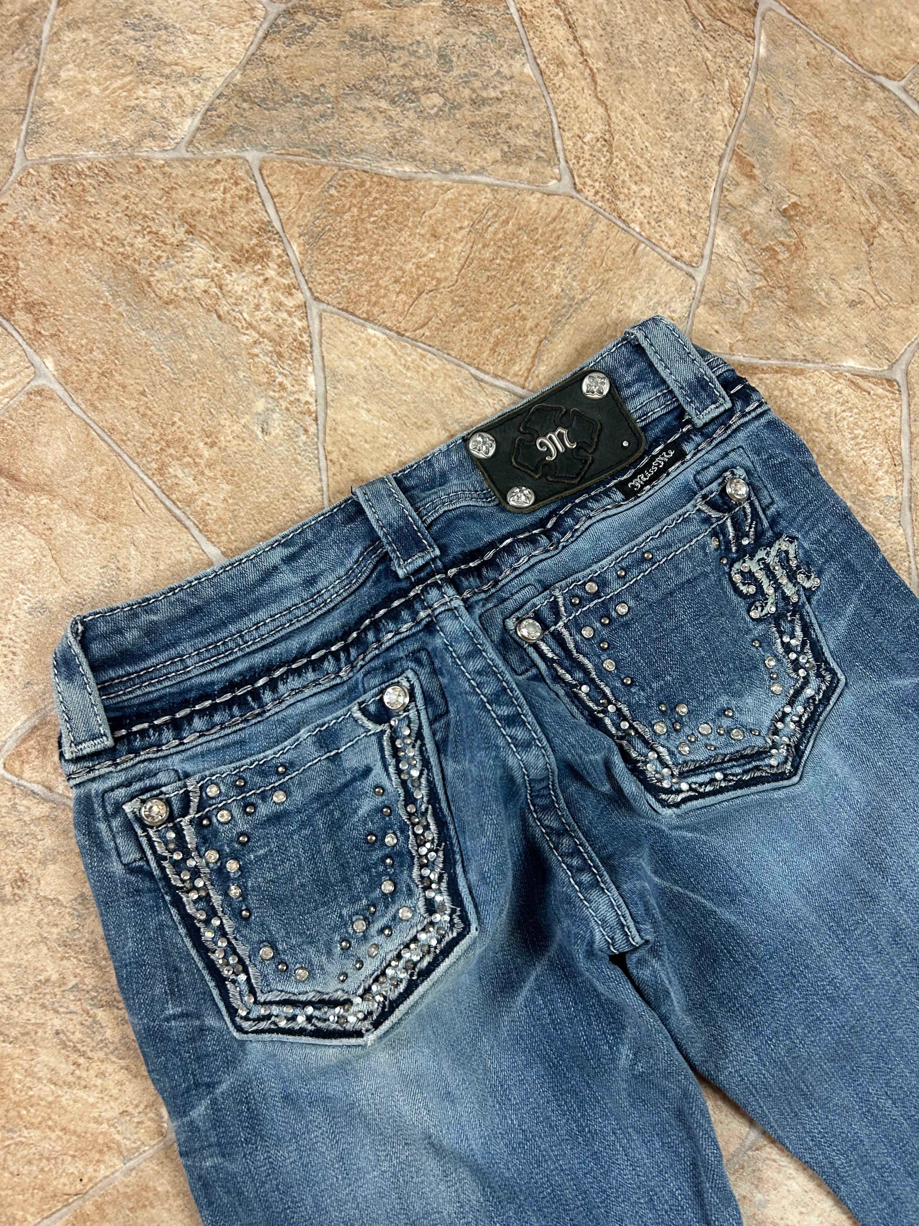 Miss Me Vintage Flared Jeans Bootcut lowwaist, XS